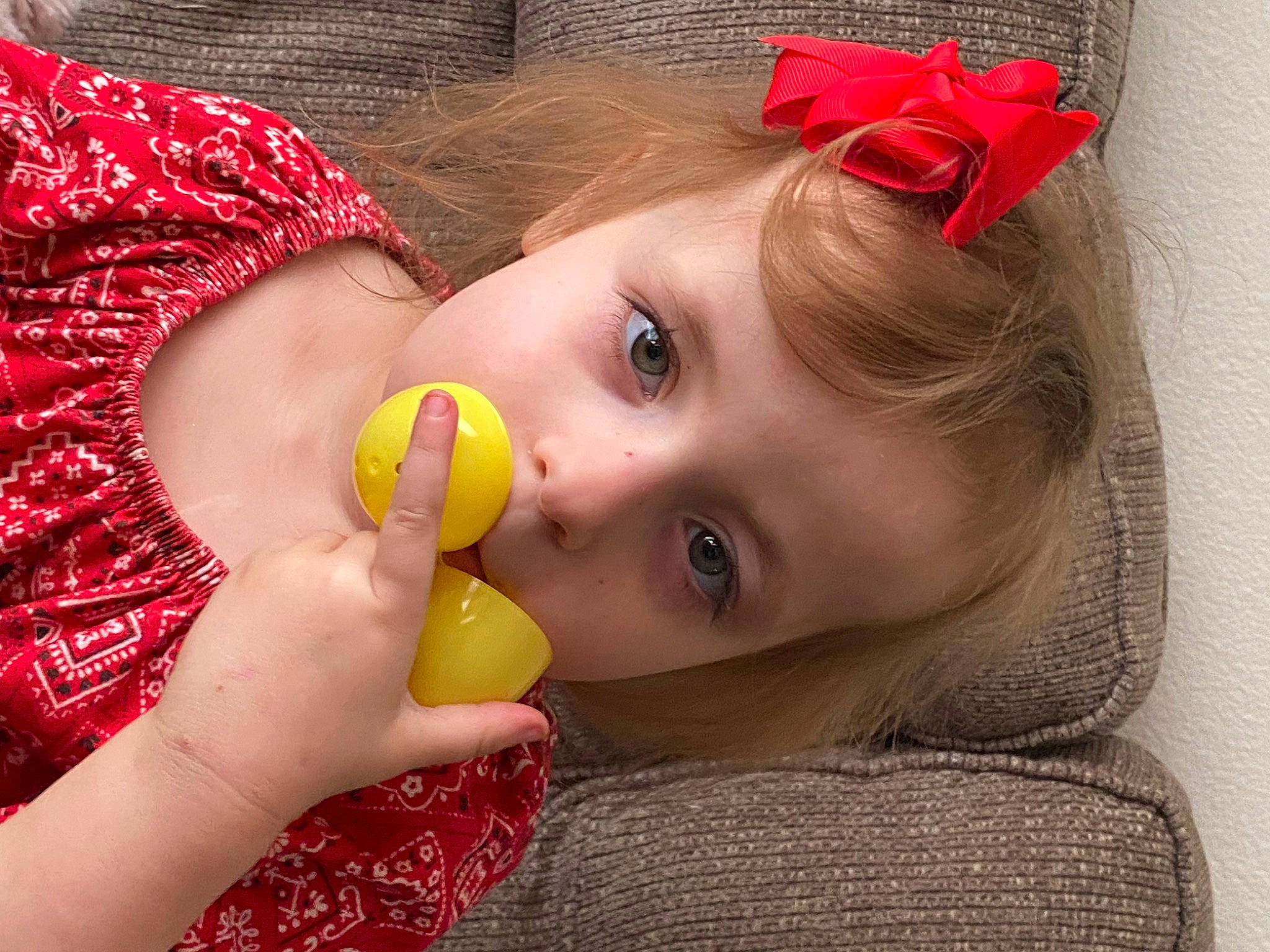 Chevelle joined the competition — help win amazing prizes! baby, baby_toddler_clothing, cheek, child, chin, ear, eyelash, facial_expression, gesture, hairstyle, happy, iris, lip, mouth, neck, nose, person, pink, skin, tableware