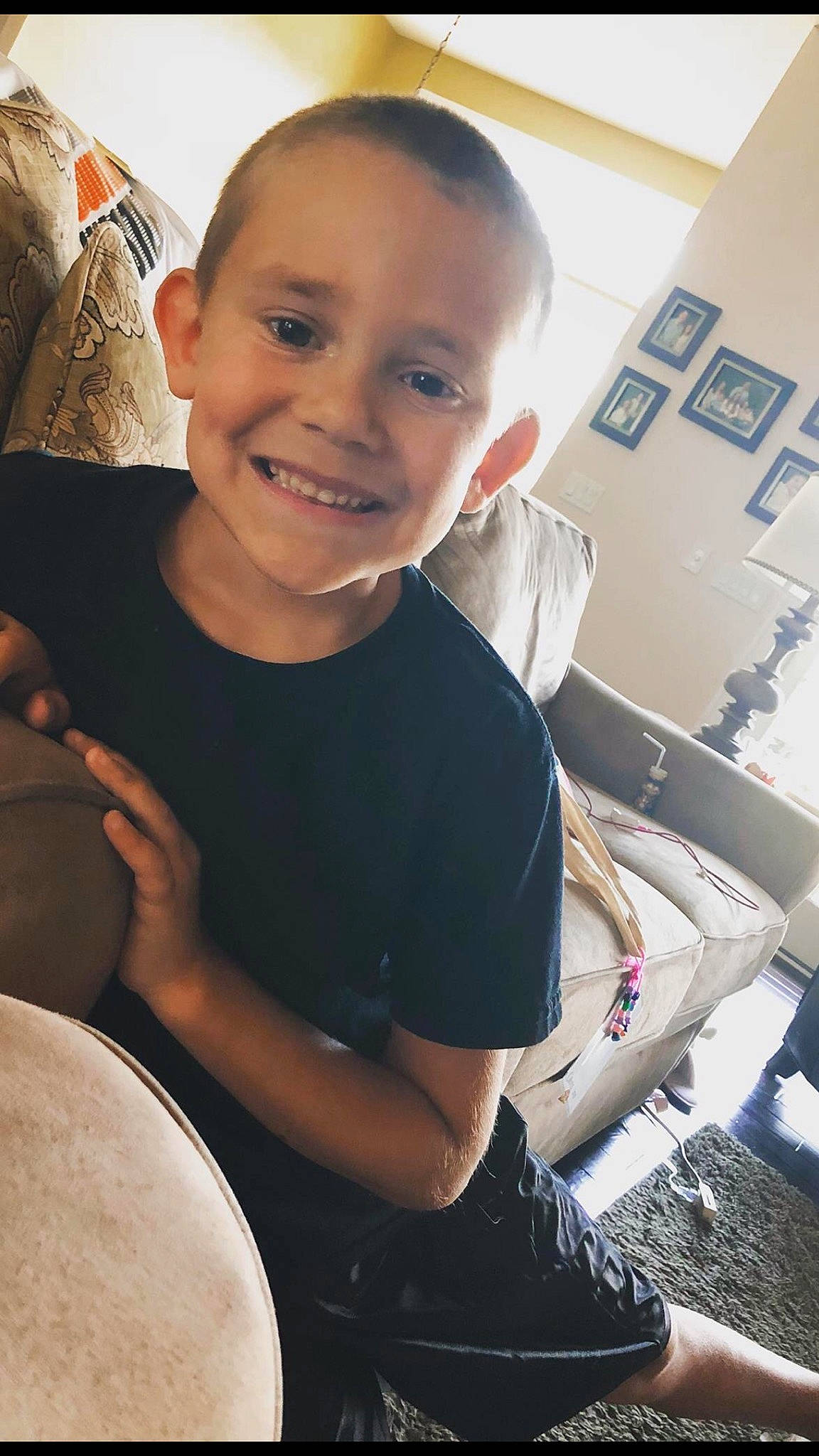 Dreyden joined the competition — help win amazing prizes! child, drum, drums, face, food, joy, musical_instrument, percussion, person, smile, toddler, vacation