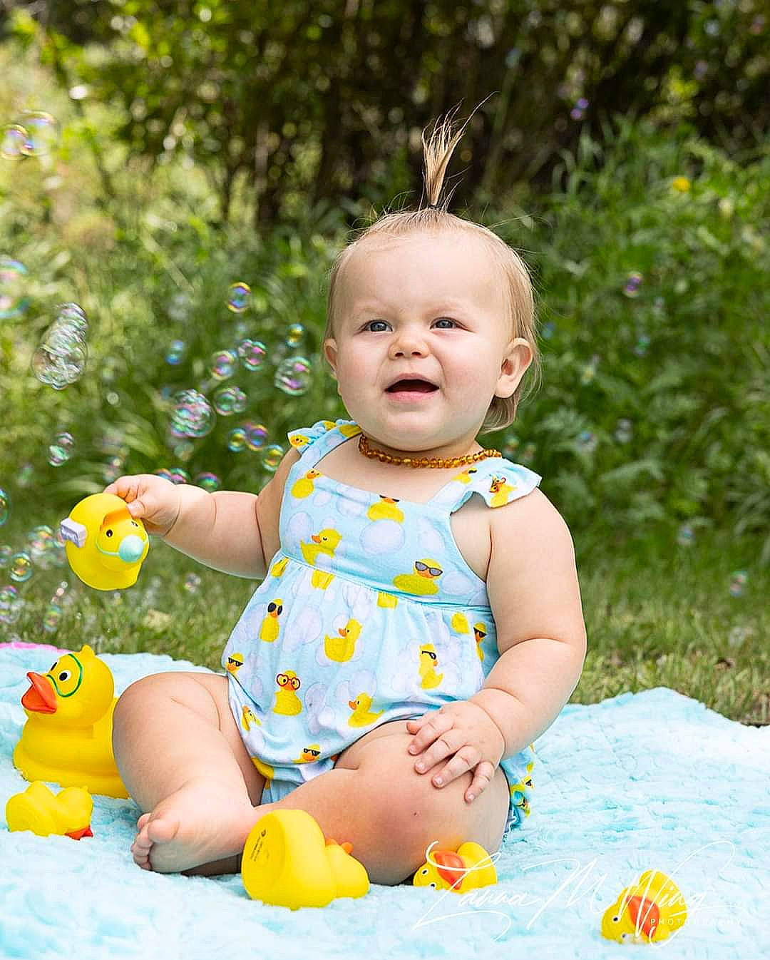Jemma joined the competition — help win amazing prizes! baby, baby_toddler_clothing, beauty, child, dress, eye, facial_expression, fun, grass, happy, leisure, pattern, people_in_nature, person, photograph, plant, sitting, skin, smile, summer
