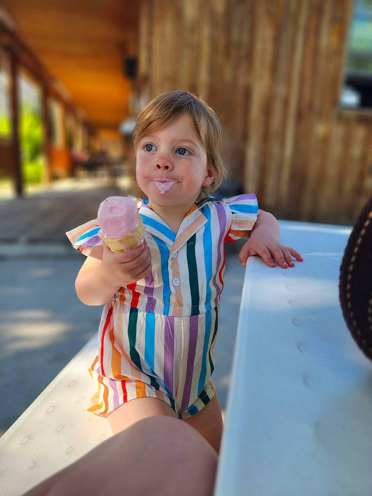 Alena joined the competition — help win amazing prizes! child, electric_blue, facial_expression, fun, hairstyle, happy, human_body, human_leg, leisure, leotard, lifejacket, one_piece_swimsuit, person, play, recreation, skin, summer, swimwear, thigh, toddler