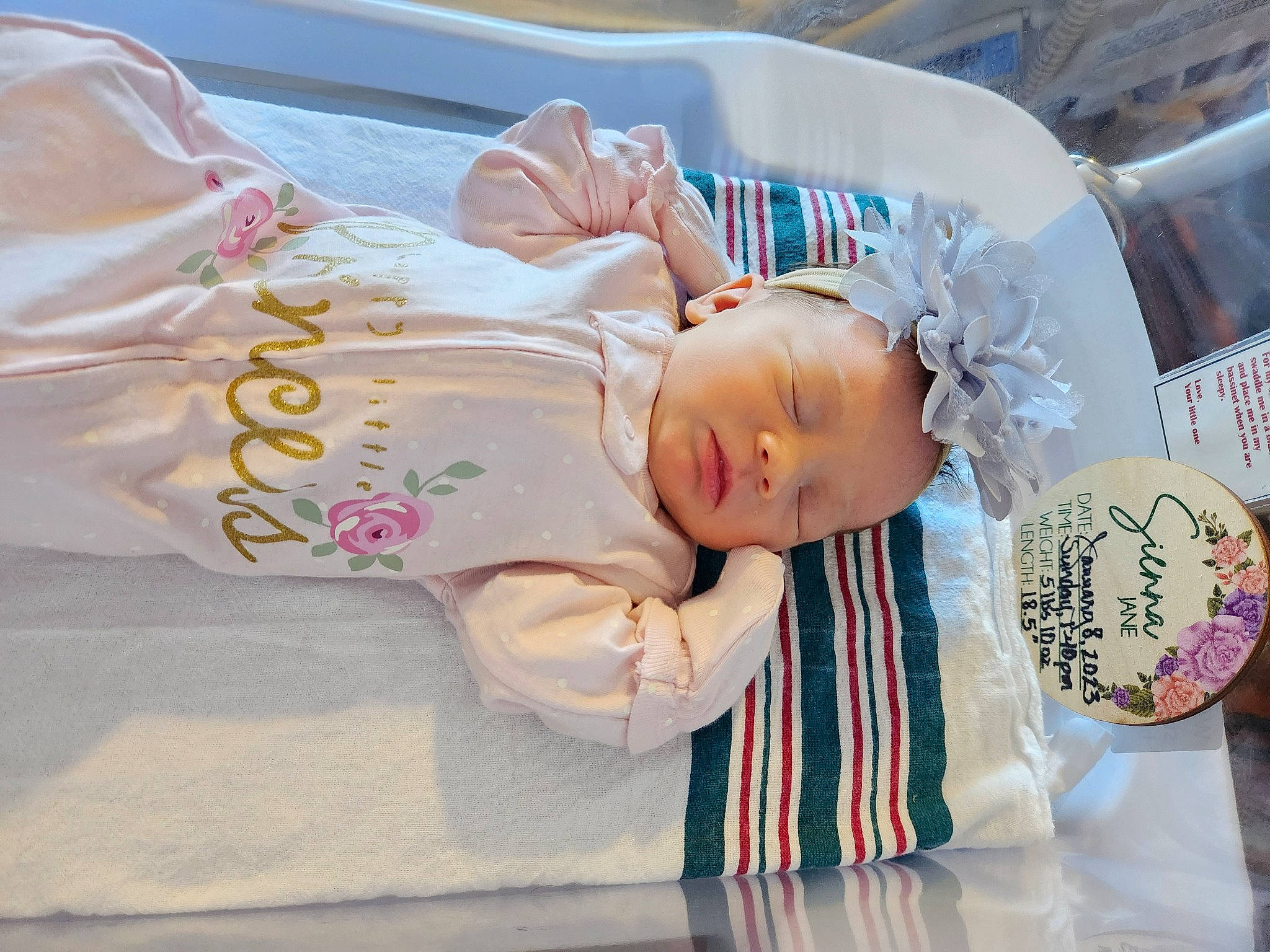 Sienna joined the competition — help win amazing prizes! baby, baby_products, baby_toddler_clothing, child, comfort, happy, person, pink, product, sleep, textile, toddler