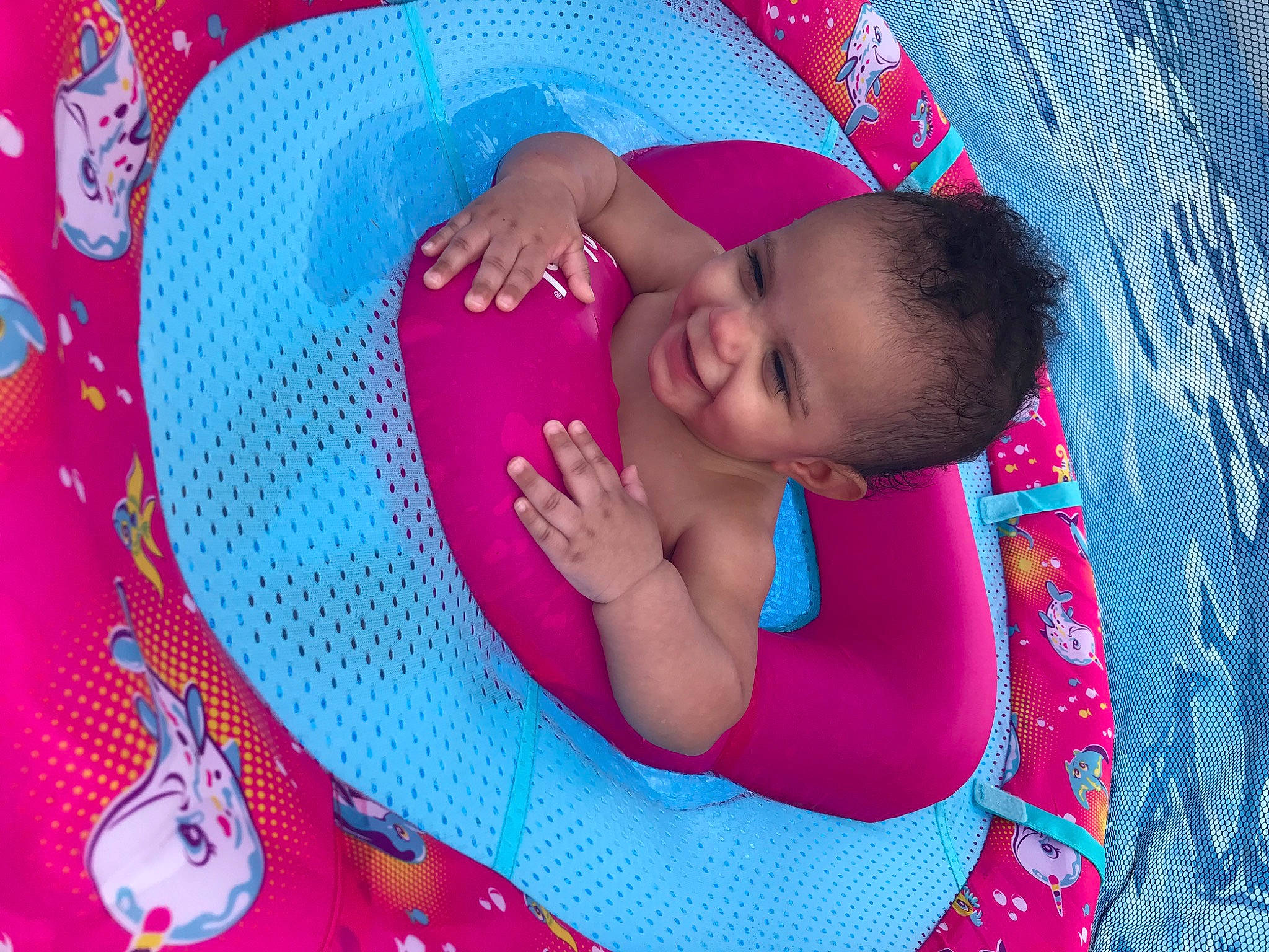 Aubrielle joined the competition — help win amazing prizes! baby, baby_products, child, joy, magenta, person, pink, product, toddler