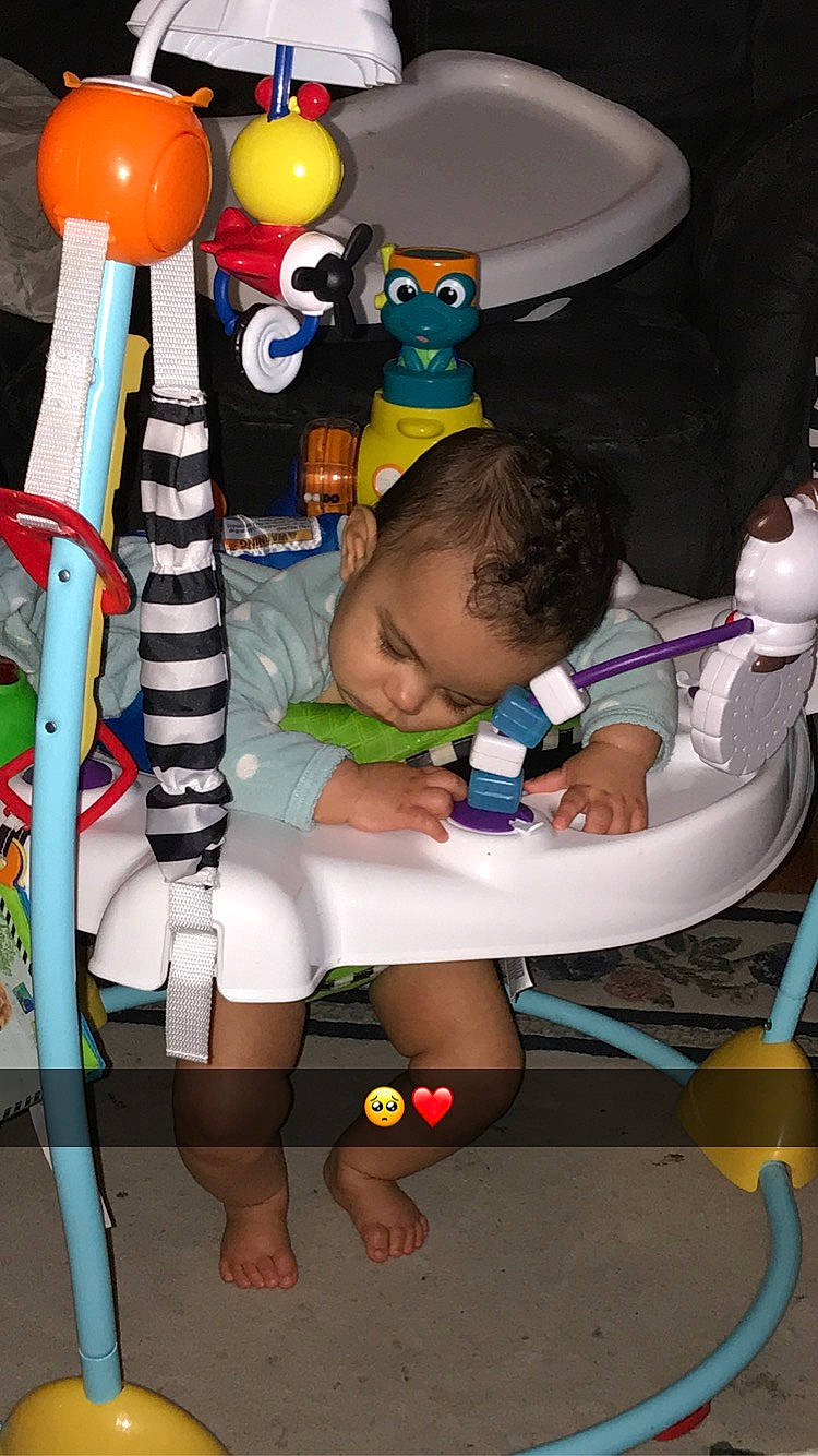 Aubrielle is registered to the contest to win money with this photo: baby, baby_products, baby_toys, child, person, play, product, toddler, toy