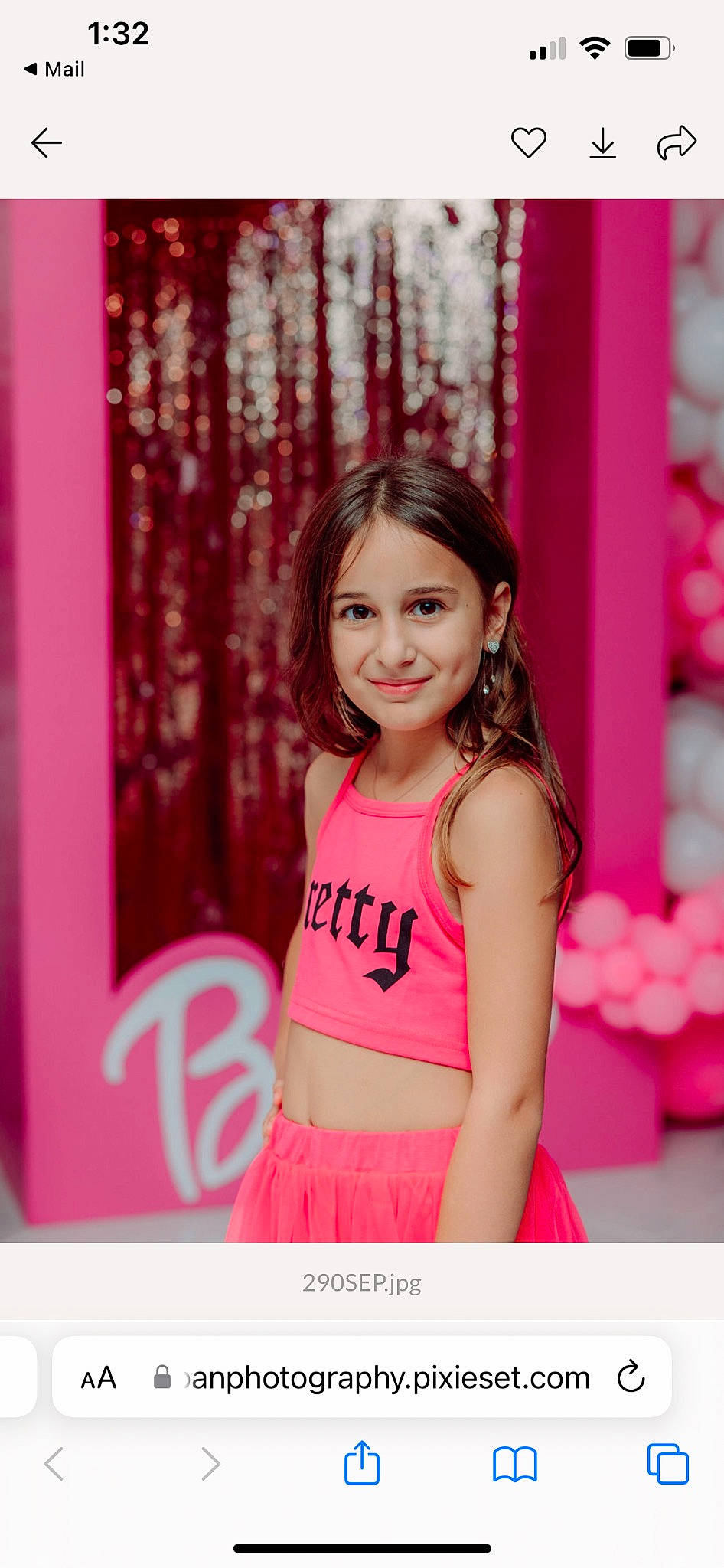 Jasmine joined the competition — help win amazing prizes! abdomen, brown_hair, event, eye, face, flash_photography, happy, human_leg, japanese_idol, joy, long_hair, magenta, navel, person, pink, skin, sleeve, smile, t_shirt, thigh