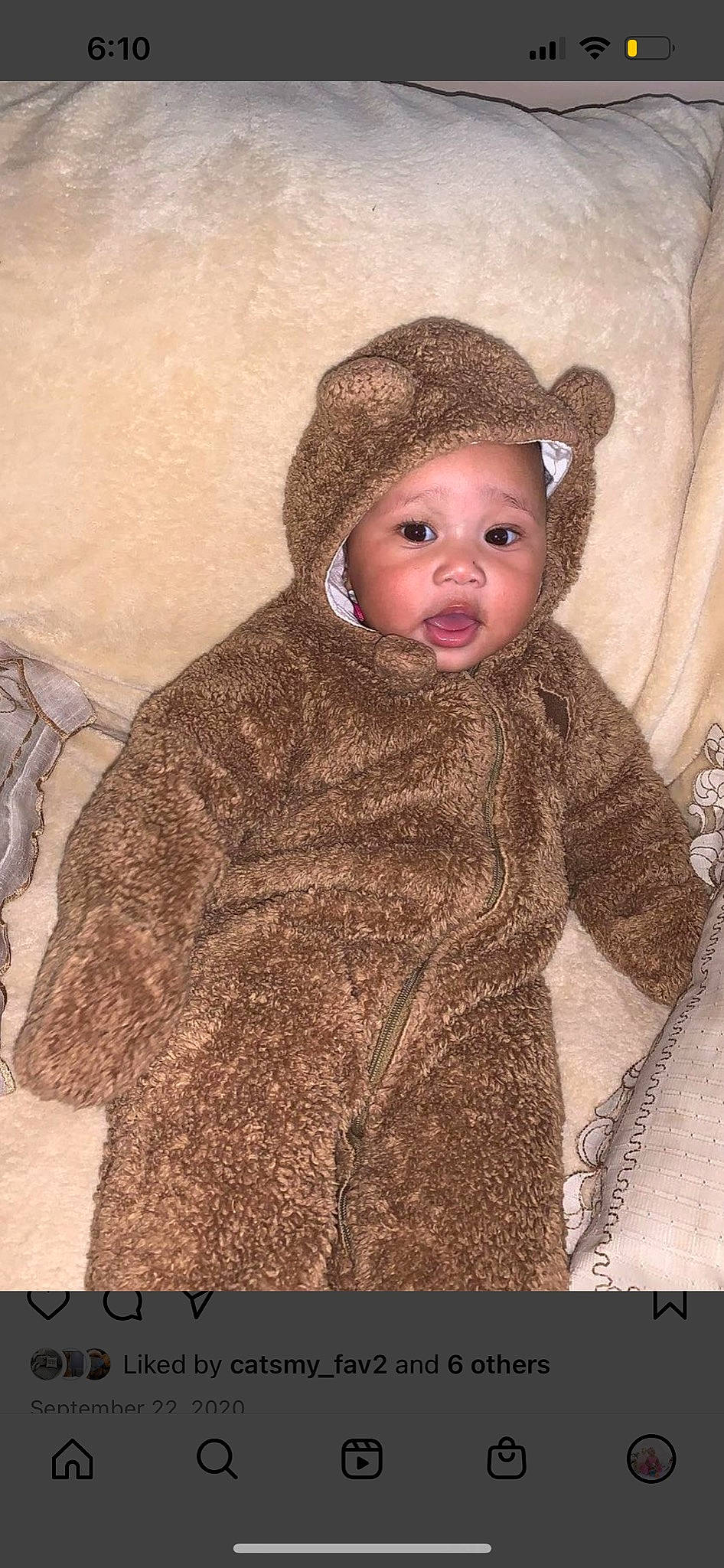 Luciana is registered to the contest to win money with this photo: baby, baby_toddler_clothing, beanie, cap, cheek, child, face, fashion_accessory, fur, fur_clothing, headgear, headwear, knit_cap, outerwear, pattern, person, sleeve, textile, toddler, winter