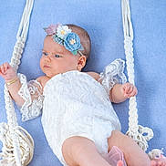 Ilanne participe au concours pour gagner de l'argent avec cette photo : baby, blue_background, child, cute, decor, delicate, feet, flower, hands, headband, infant, lace, macrame, newborn, pink, portrait, resting, sleepwear, soft_texture, white_clothing