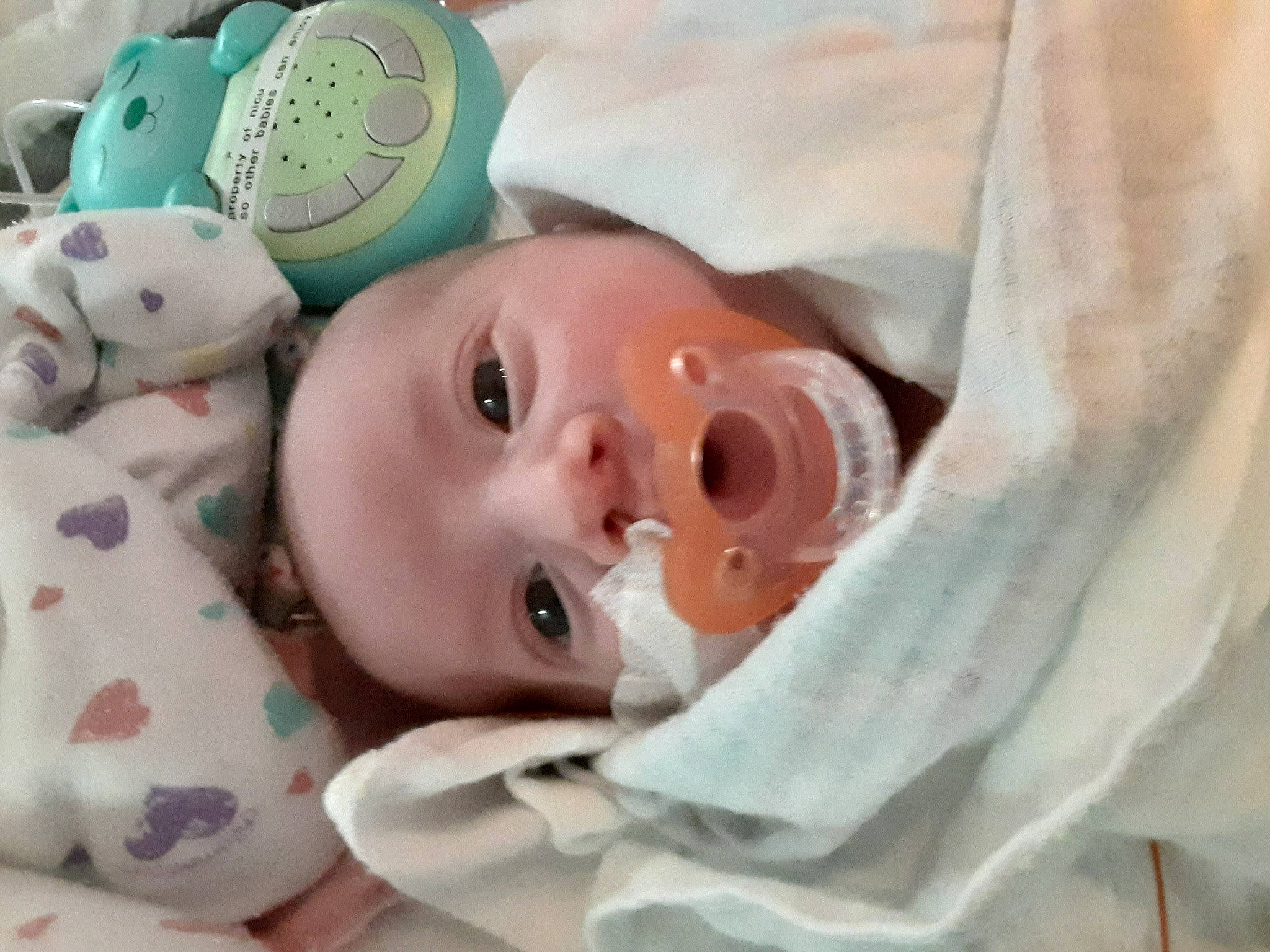 Remi is registered to the contest to win money with this photo: baby, bedtime, birth, child, childbirth, mouth, nose, person, skin, smile, toddler