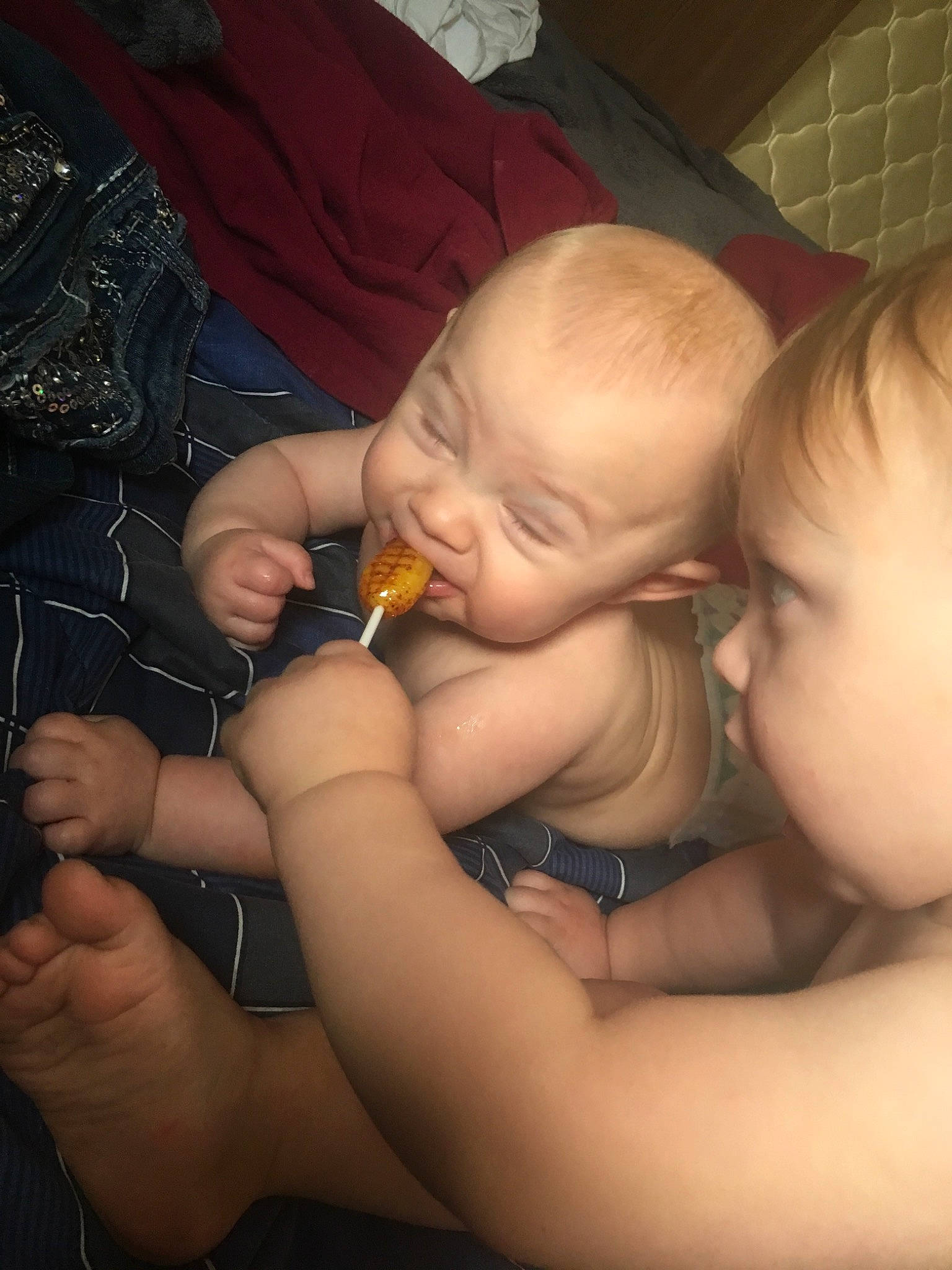 Jakobi joined the competition — help win amazing prizes! baby, cheek, child, ear, finger, fun, gesture, hand, mouth, muscle, nail, nose, person, skin, thumb, toddler