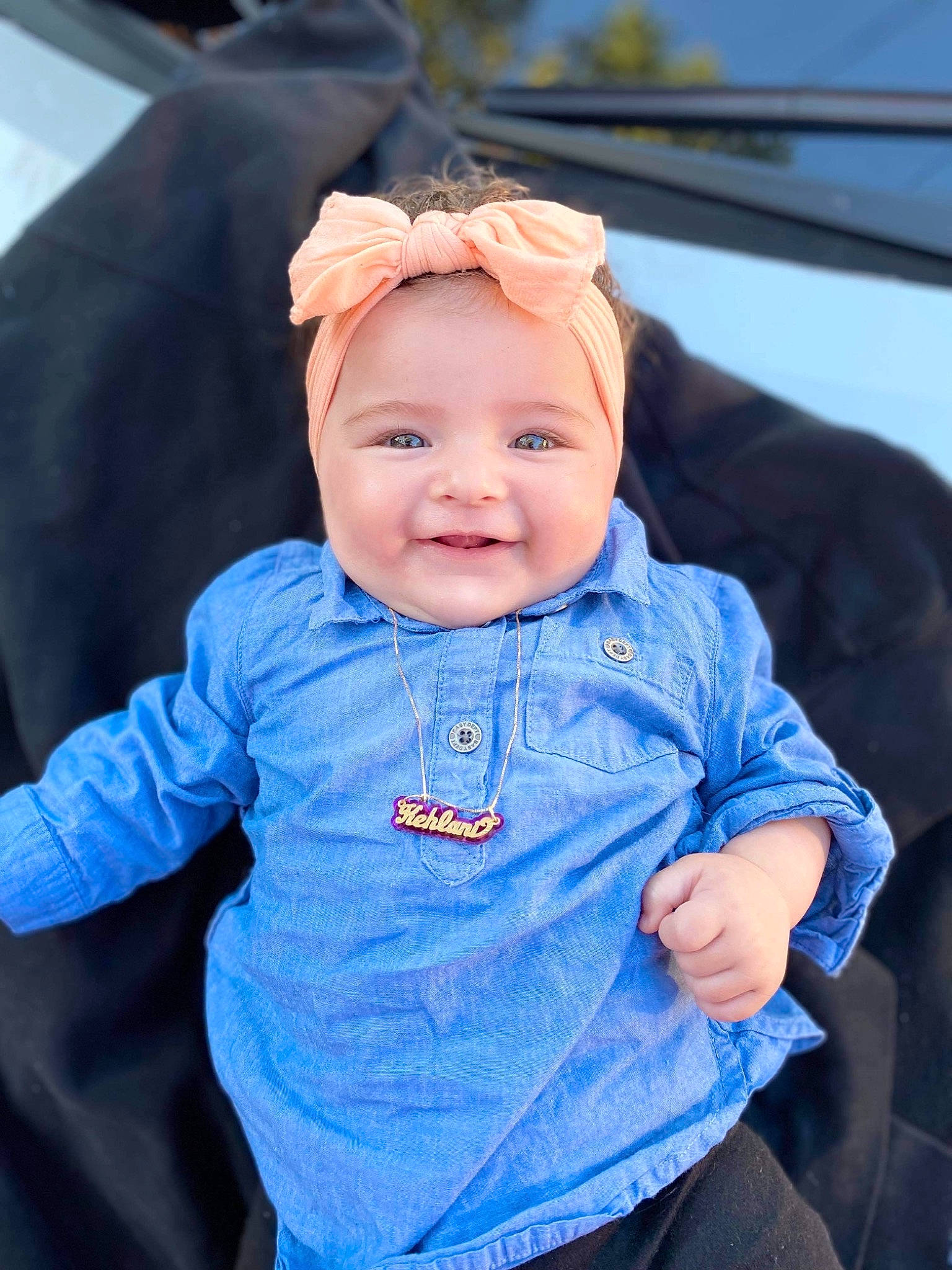 Kehlani joined the competition — help win amazing prizes! baby, baby_toddler_clothing, cap, child, electric_blue, fashion_accessory, fun, hand, happy, hat, headgear, headwear, iris, leisure, lip, person, recreation, skin, sleeve, smile
