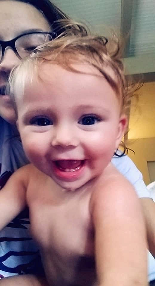 Kinzlee joined the competition — help win amazing prizes! baby, beauty, blond, cheek, child, chin, eye, eyebrow, face, facial_expression, forehead, hair, hairstyle, head, joy, lip, mouth, nose, person, skin