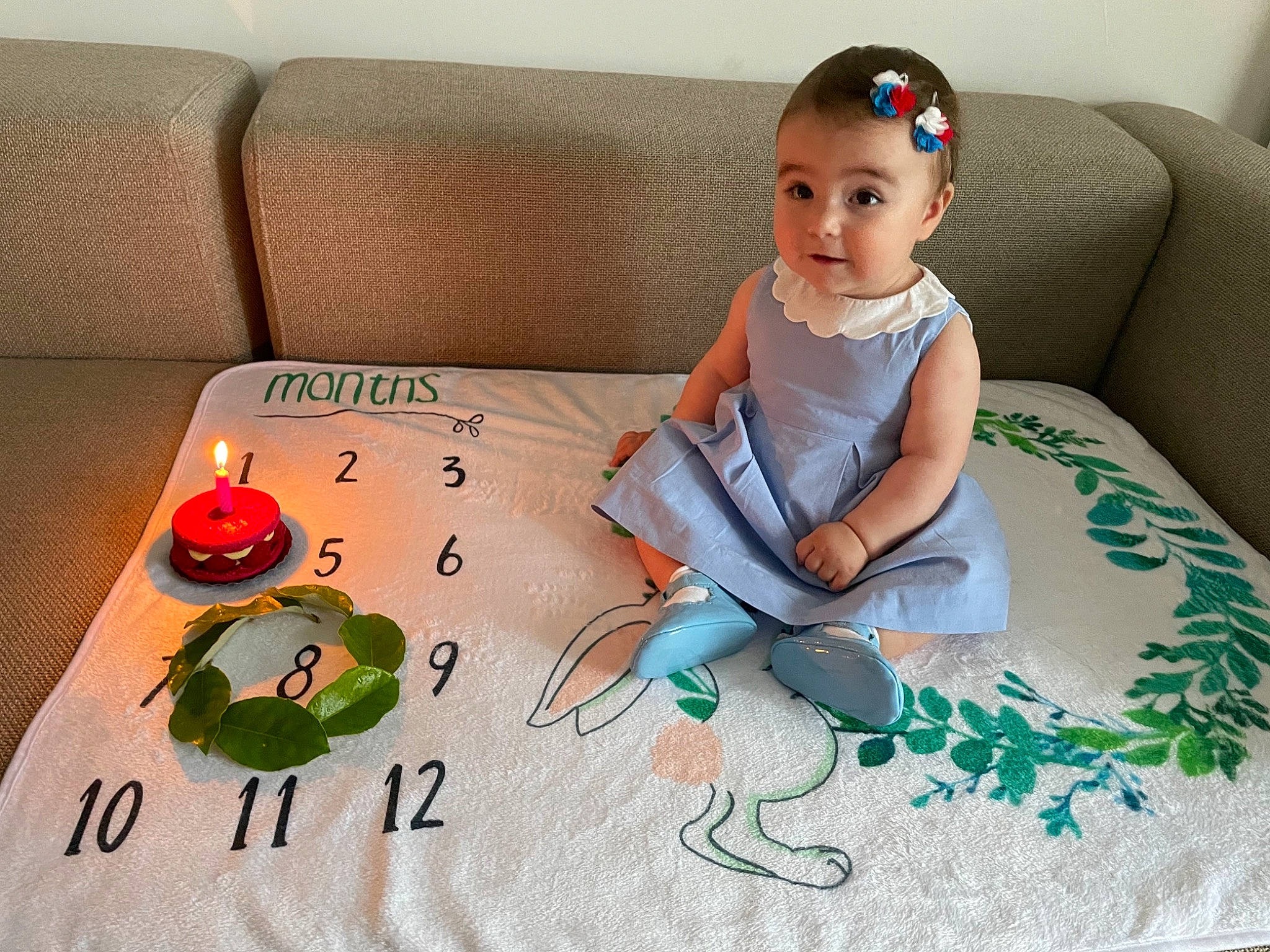 Anastasia participe au concours pour gagner de l'argent avec cette photo : baby, baby_toddler_clothing, cake_decorating, cake_decorating_supply, carmine, child, fashion_accessory, flooring, head, icing, indoor_games_and_sports, pattern, person, sitting, sleeve, sugar_cake, sugar_paste, sweetness, textile, toddler