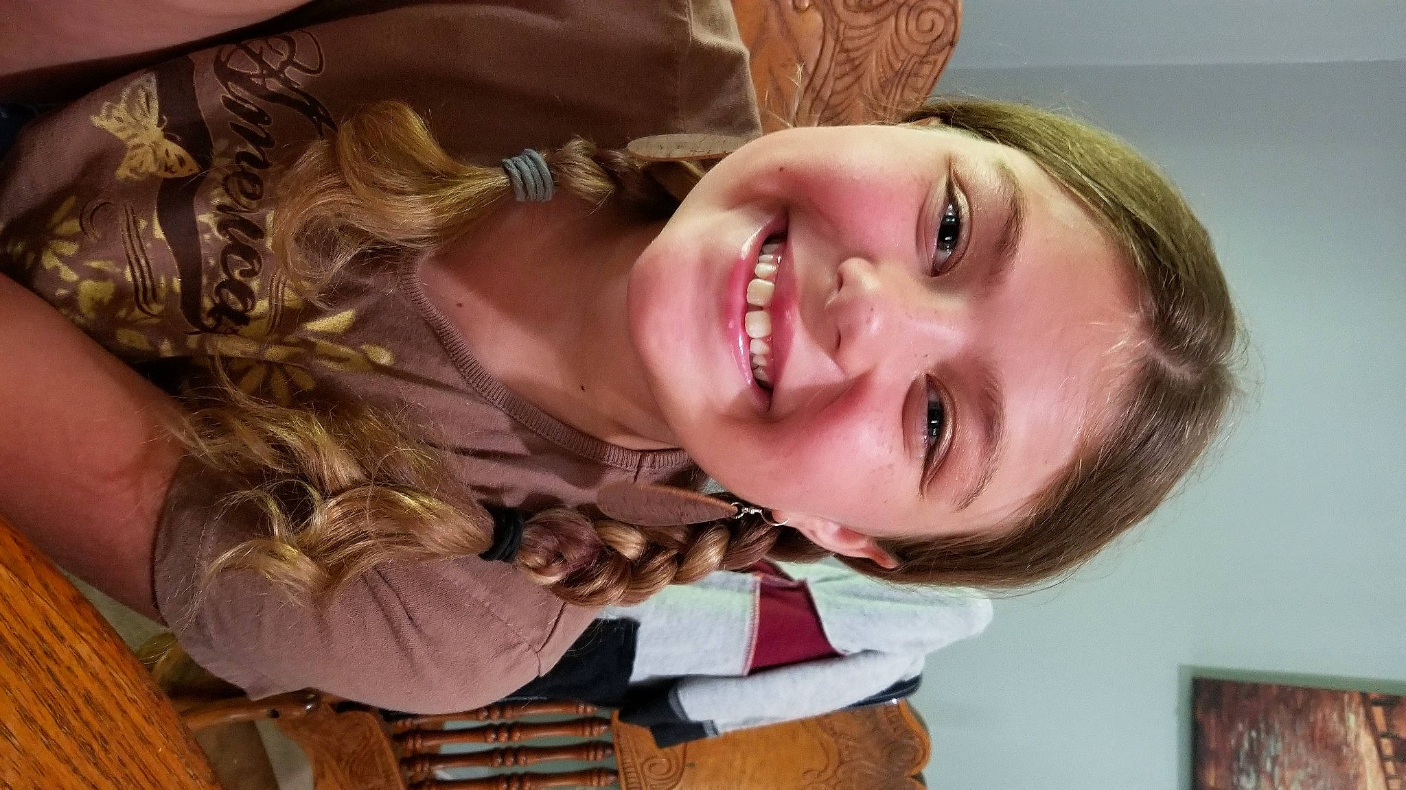 Mckenzie joined the competition — help win amazing prizes! cheek, dress, ear, eye, eyebrow, eyelash, face, fun, hair, hairstyle, happy, iris, jaw, joy, lip, mouth, neck, nose, person, skin