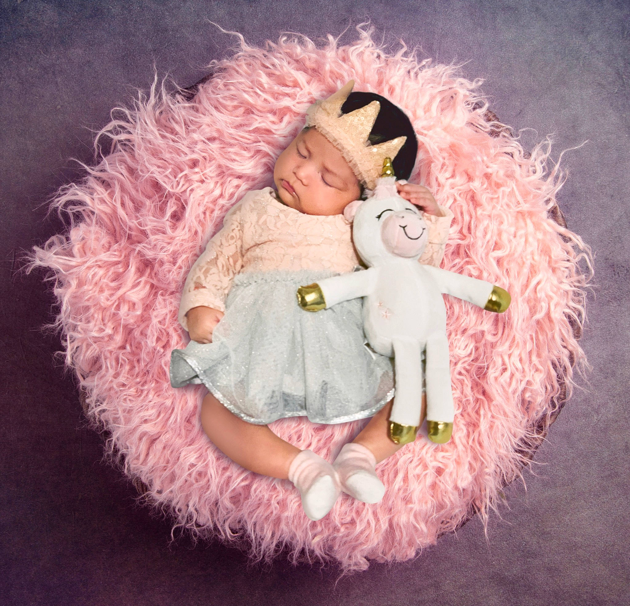 Marjorie joined the competition — help win amazing prizes! baby, baby_toys, child, doll, fictional_character, fur, headwear, person, photography, pink, product, toy