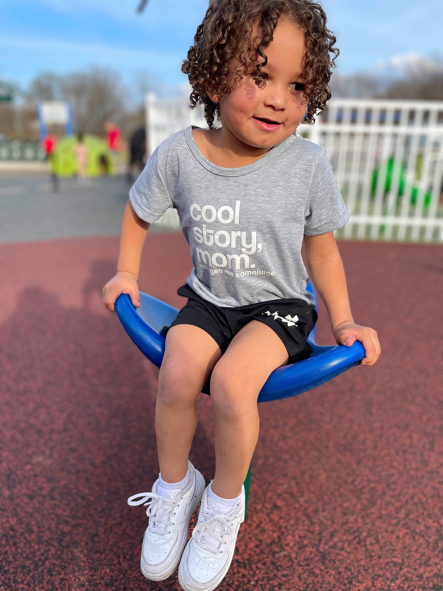 Caiden is registered to the contest to win money with this photo: cool, electric_blue, face, flash_photography, hairstyle, happy, human_leg, knee, leisure, person, recreation, shorts, shoulder, sitting, sky, sleeve, sportswear, street_fashion, t_shirt, thigh