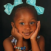 Heiress is registered to the contest to win money with this photo: accessories, bodypart, bracelet, child, earring, face, female, finger, girl, hand, happy, head, jewelry, necklace, person, photography, portrait, shoulder, smile, turquoise