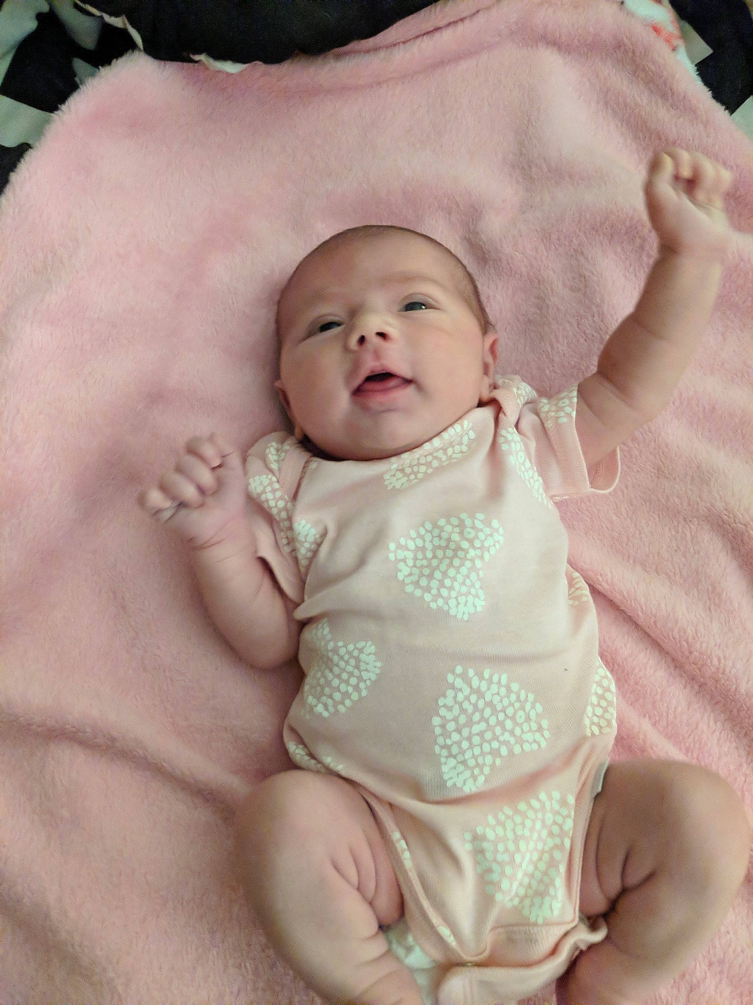 Raelynn joined the competition — help win amazing prizes! baby, cheek, child, hand, person, skin, toddler