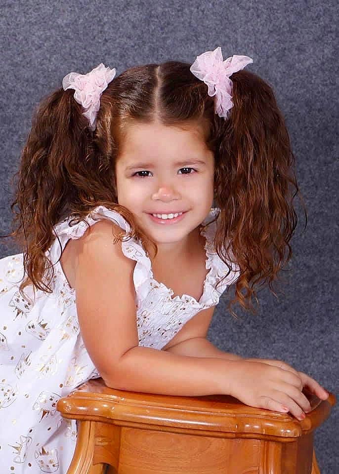 Angeline Krishna joined the competition — help win amazing prizes! baby, brown_hair, child, child_model, hair, hair_accessory, hairstyle, happy, headband, headgear, headpiece, joy, long_hair, person, sitting, skin, smile, toddler