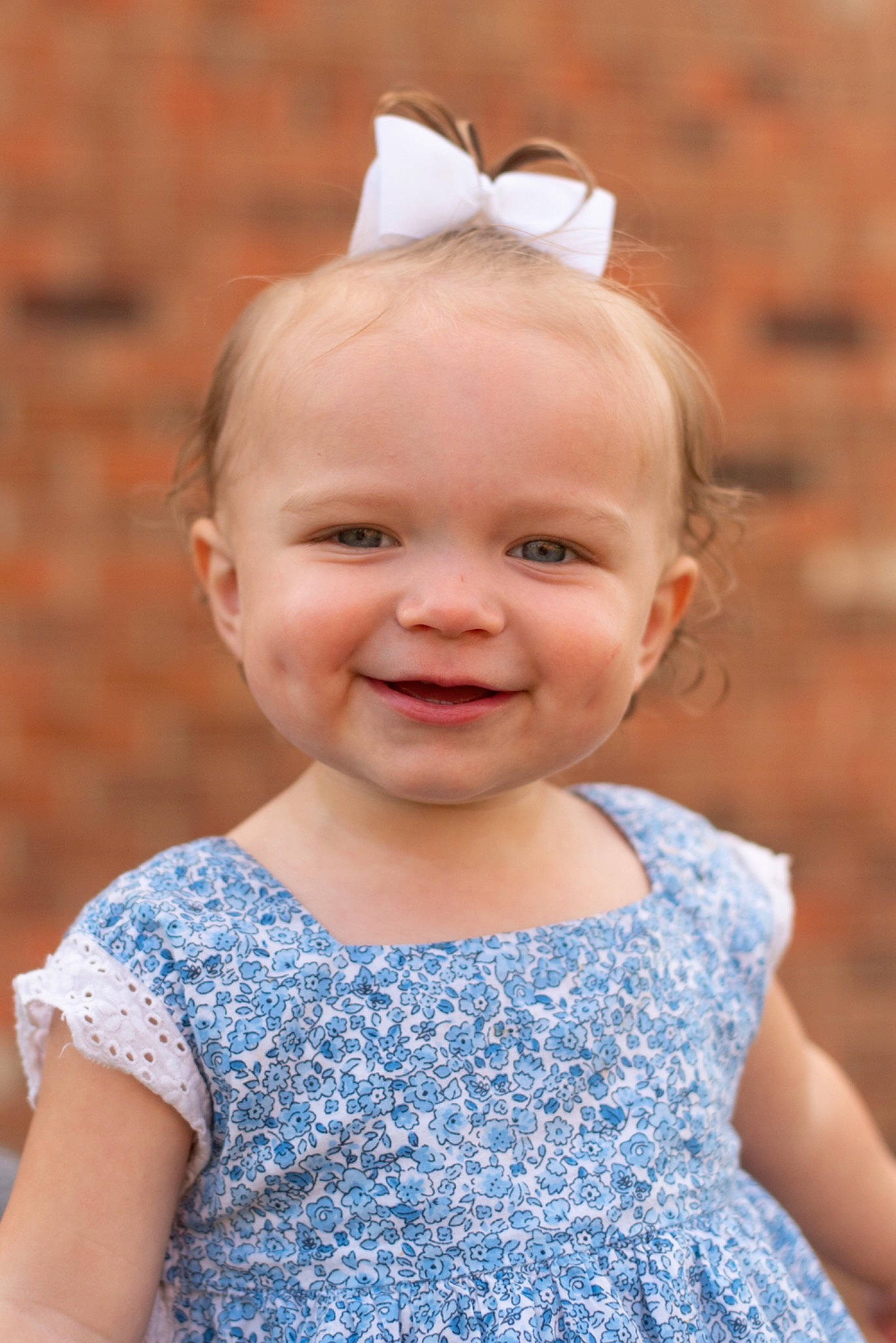 Tulsa joined the competition — help win amazing prizes! azure, baby, baby_toddler_clothing, dress, eye, fashion, grass, hairstyle, happy, iris, joy, lip, neck, people, people_in_nature, person, pink, skin, smile, standing