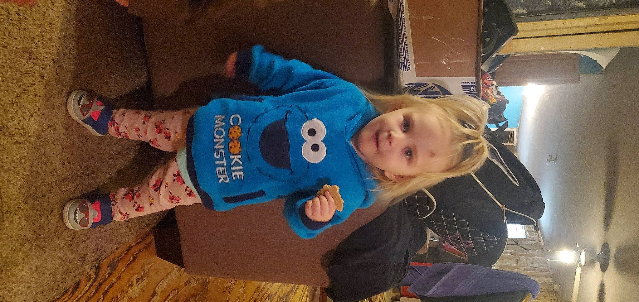 Anna joined the competition — help win amazing prizes! baby, baby_toddler_clothing, child, electric_blue, flooring, fun, hairstyle, happy, leisure, person, product, sitting, skin, sleeve, smile, soil, t_shirt, toddler, tree, vacation