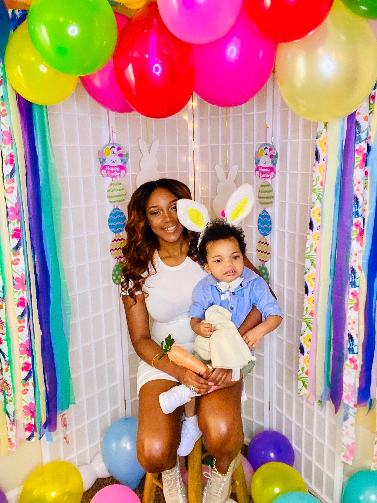 Aydon is registered to the contest to win money with this photo: balloon, beauty, birthday_party, blue, child, community, decoration, fun, happy, joy, leisure, party_supply, people, person, photograph, pink, shirt, shorts, smile, summer