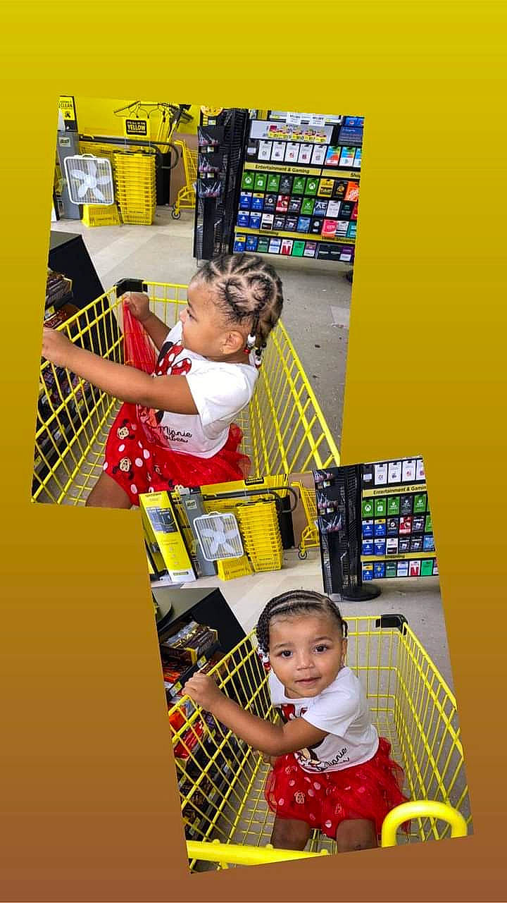 Aniya joined the competition — help win amazing prizes! advertising, art, baby, bookcase, cart, child, fun, person, photograph, play, product, publication, recreation, retail, room, shelf, snapshot, t_shirt, toddler, visual_arts