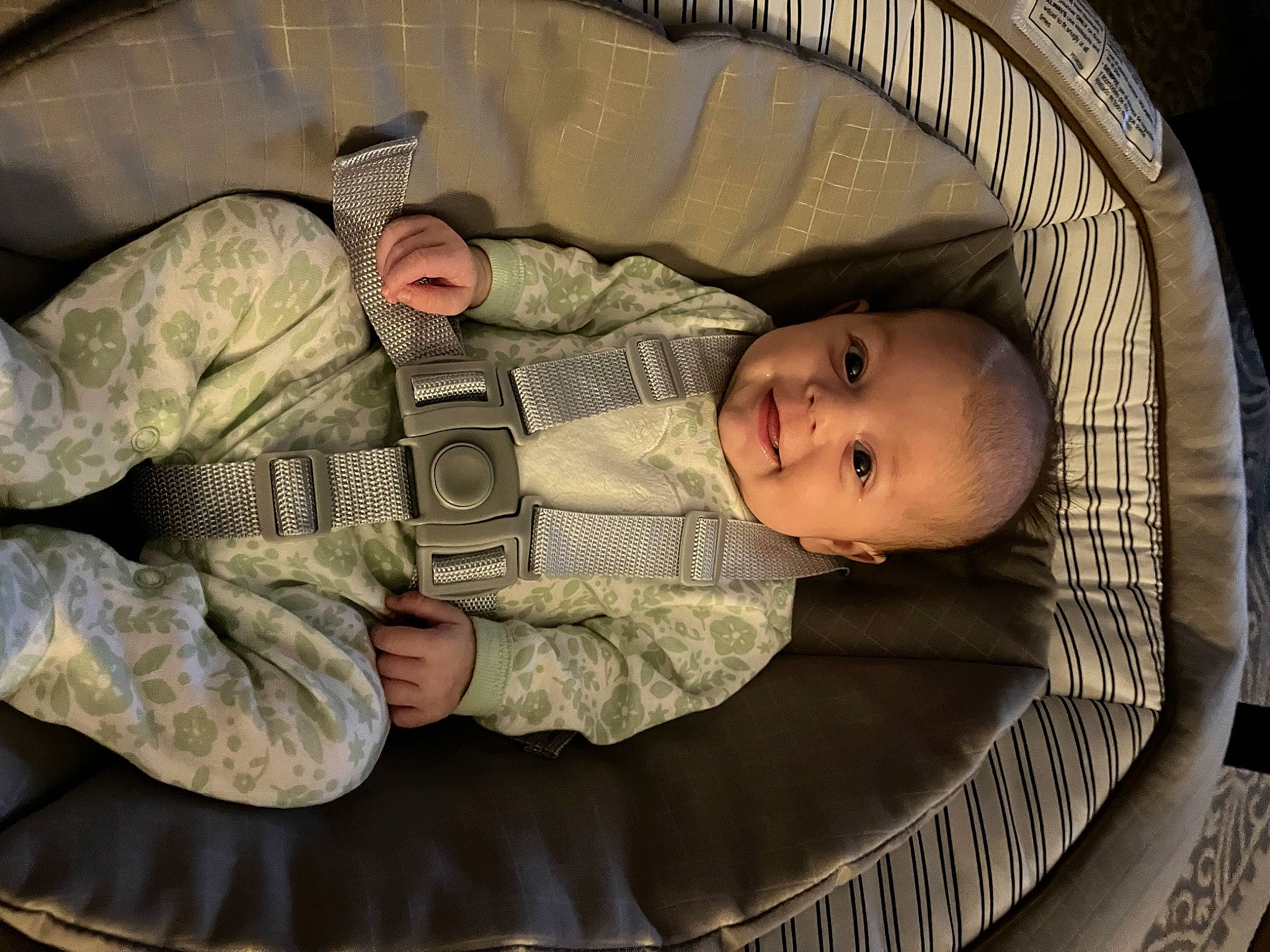 Raelynn is registered to the contest to win money with this photo: baby, baby_carriage, baby_products, baby_toddler_clothing, camouflage, child, comfort, gesture, hand, infant_bed, joy, military_camouflage, military_person, military_uniform, pattern, person, skin, sleeve, toddler, uniform