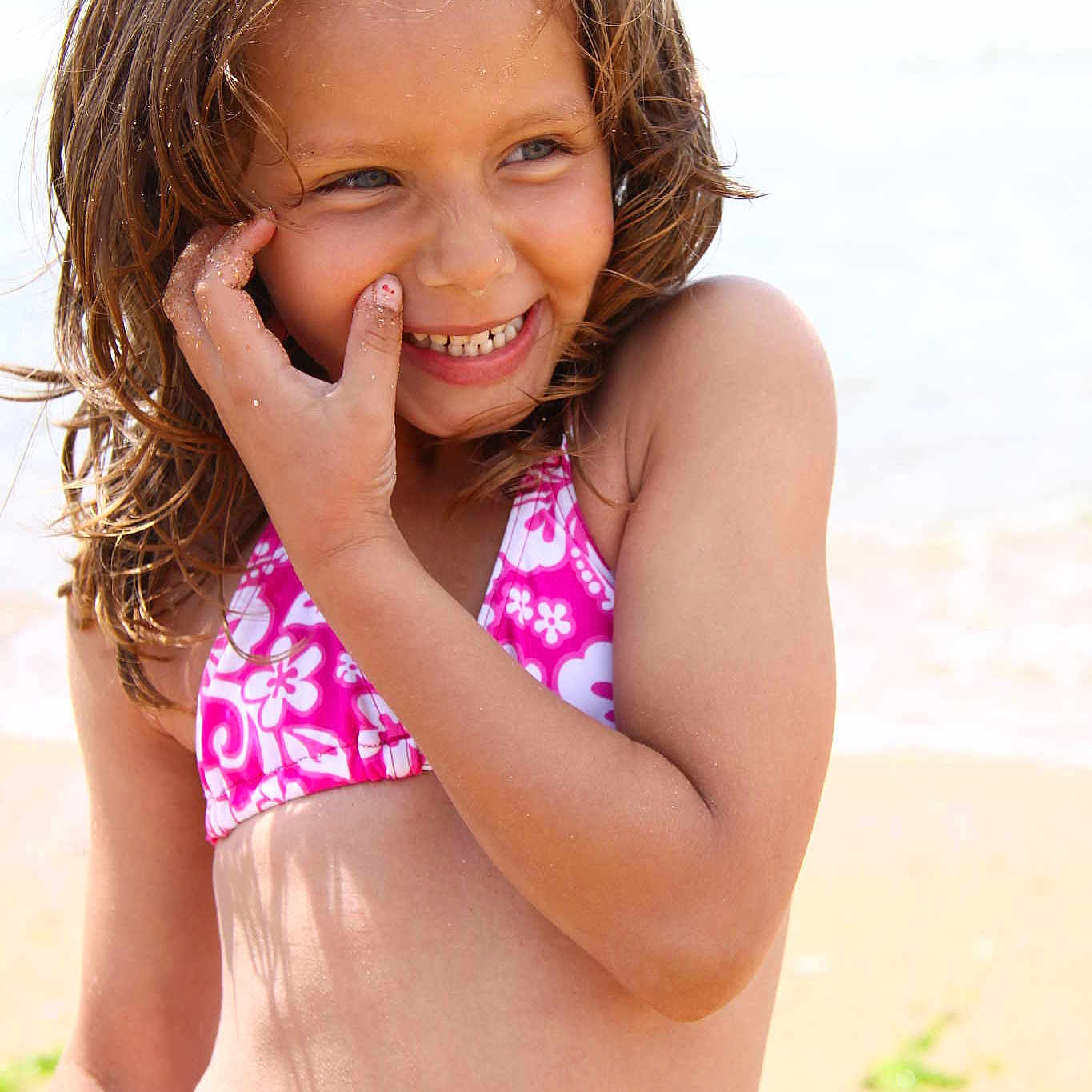 Louise participe au concours pour gagner de l'argent avec cette photo :