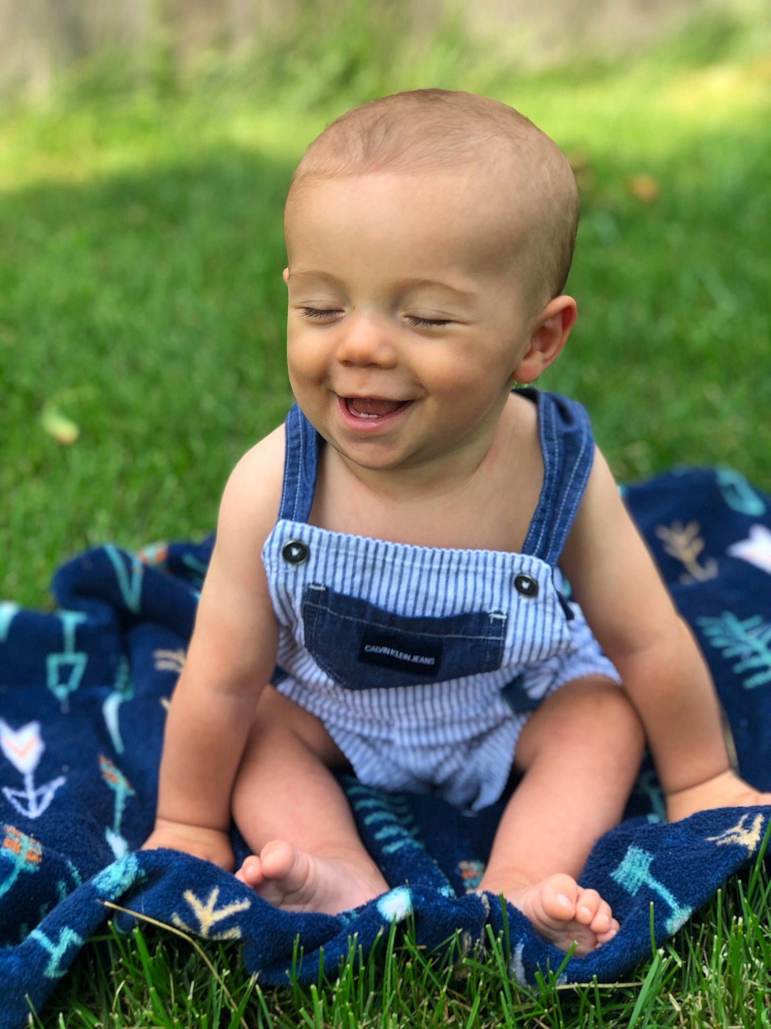 Bennington joined the competition — help win amazing prizes! baby, baby_toddler_clothing, child, facial_expression, grass, grass_family, happy, head, joy, lawn, meadow, person, photography, plant, play, sitting, smile, summer, toddler