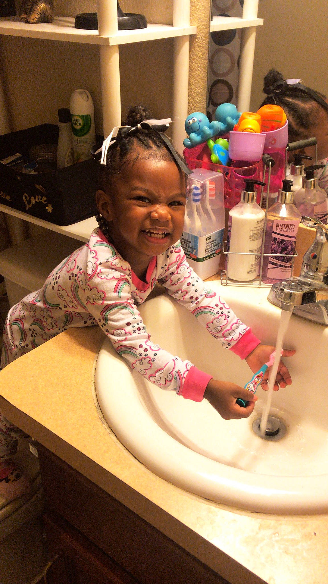 Cherish is registered to the contest to win money with this photo: child, finger, hand, joy, person, play, toddler