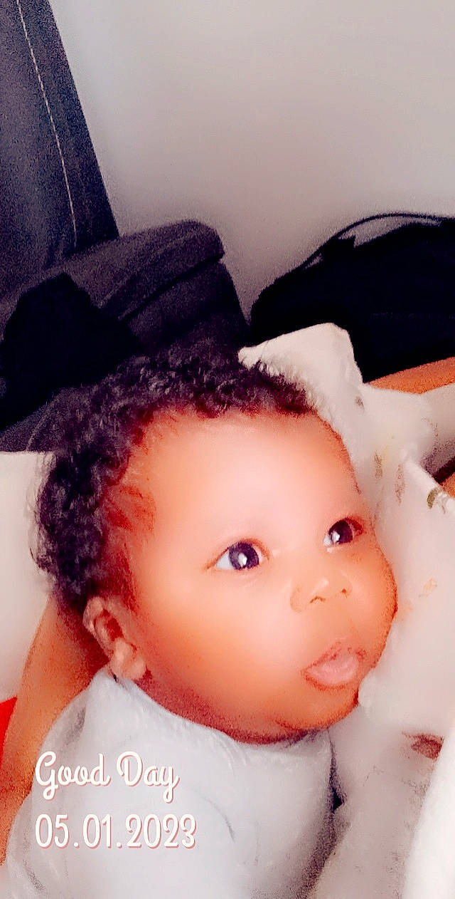 Kauron joined the competition — help win amazing prizes! baby, baby_toddler_clothing, black_hair, cap, cheek, chin, comfort, cool, eye, eyebrow, eyelash, happy, head, headgear, lip, neck, nose, person, pink, skin