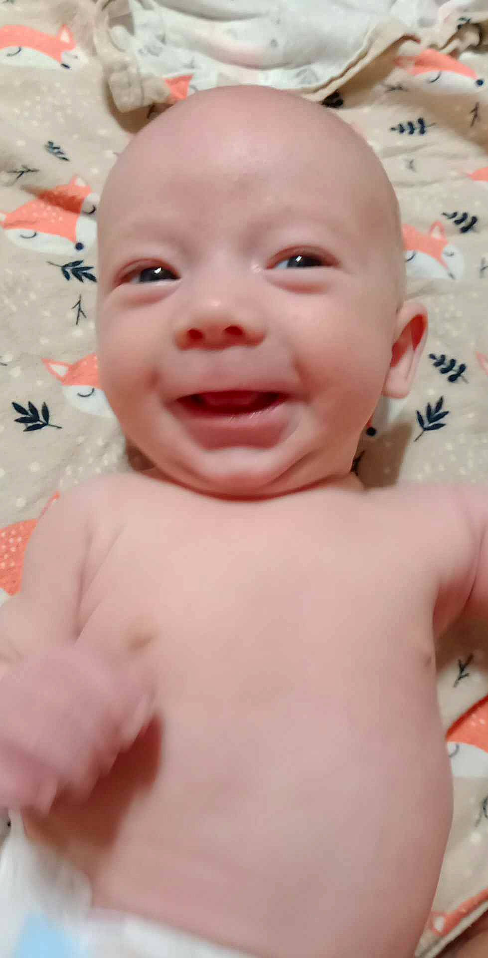 Brayden joined the competition — help win amazing prizes! baby, baby_toddler_clothing, cheek, child, eyebrow, eyelash, forehead, fun, gesture, happy, human_body, iris, lip, mouth, nose, person, pink, skin, smile, thumb