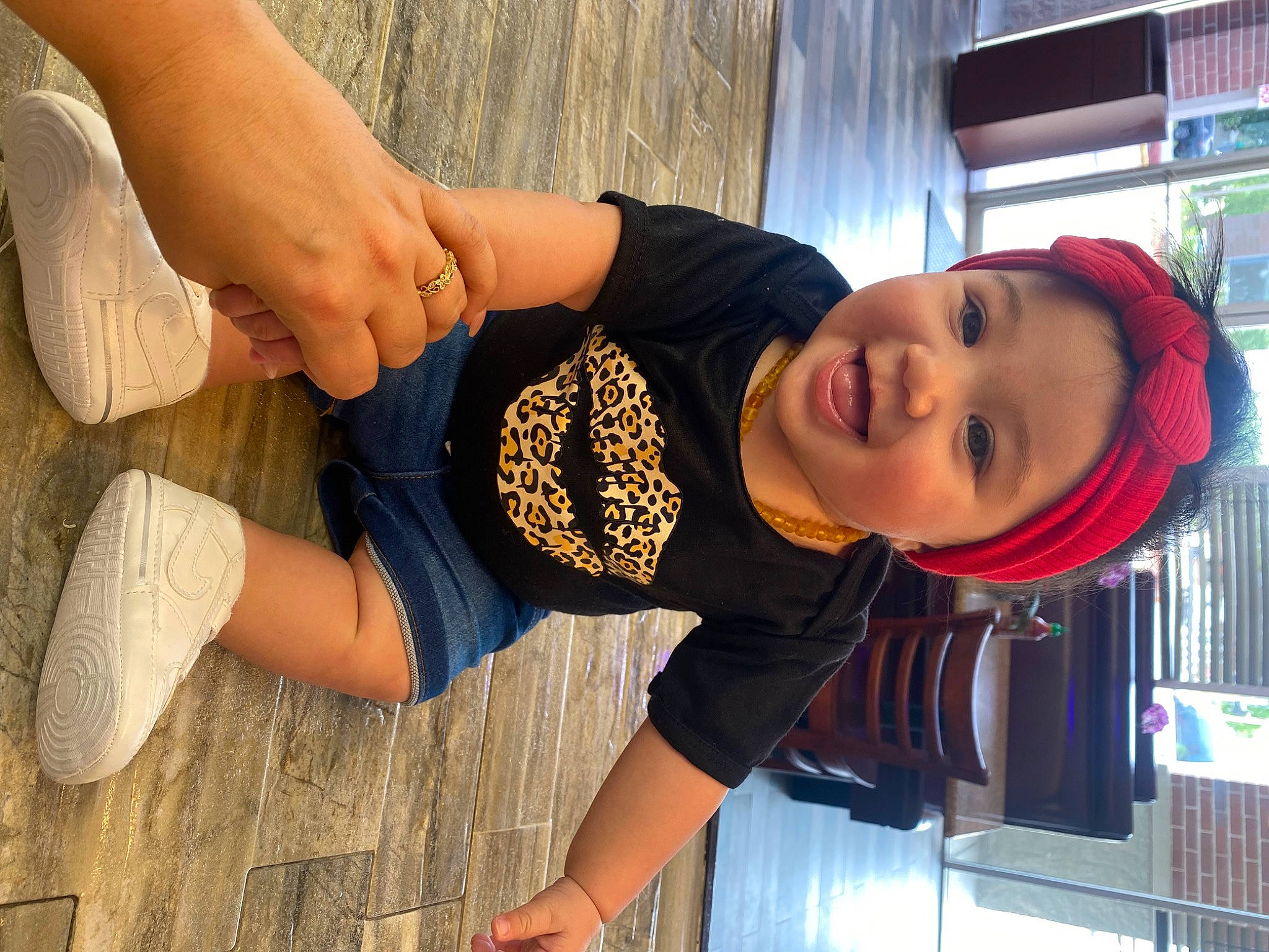 Jade joined the competition — help win amazing prizes! calf, child, elbow, electric_blue, eyewear, fun, gesture, happy, headwear, human, human_leg, joint, joy, knee, person, shoulder, sleeve, smile, street_fashion, thigh