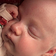 Octavia joined the competition — help win amazing prizes! baby, newborn, sleeping, face, cheek, closed_eyes, hand, skin, infant, portrait, cute, peaceful, blanket, onesie, ear, nose, mouth, eyelid, soft_texture, close_up