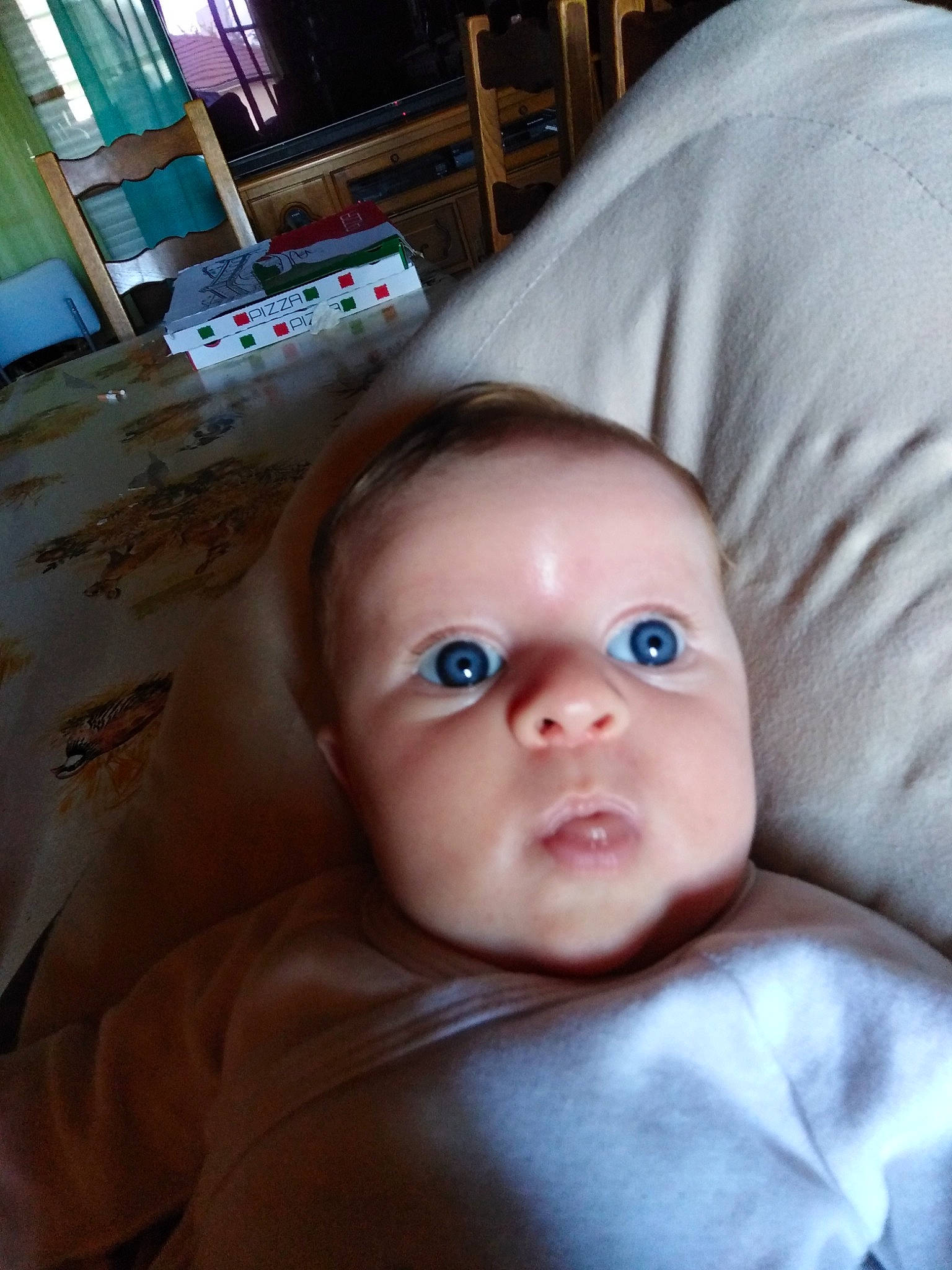 Hilona participe au concours pour gagner de l'argent avec cette photo : baby, cheek, child, chin, eye, eyebrow, face, forehead, head, lip, mouth, nose, person, selfie, skin, toddler