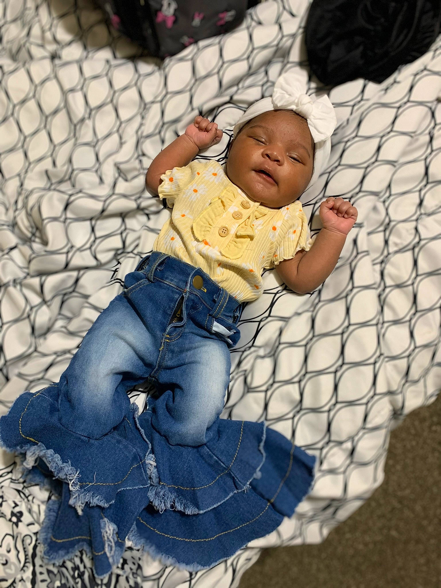 Kayleigh joined the competition — help win amazing prizes! abdomen, baby, baby_toddler_clothing, child, denim, event, flash_photography, fun, happy, leisure, pattern, people_in_nature, person, plant, play, sitting, skin, t_shirt, toddler, tree