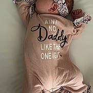 Lainey joined the competition — help win amazing prizes! baby, sleeping, crib, onesie, headband, pink, leopard_print, infant, foot, hand, clothing, bed, blanket, cute, child, sleep, apparel, fabric, text, soft