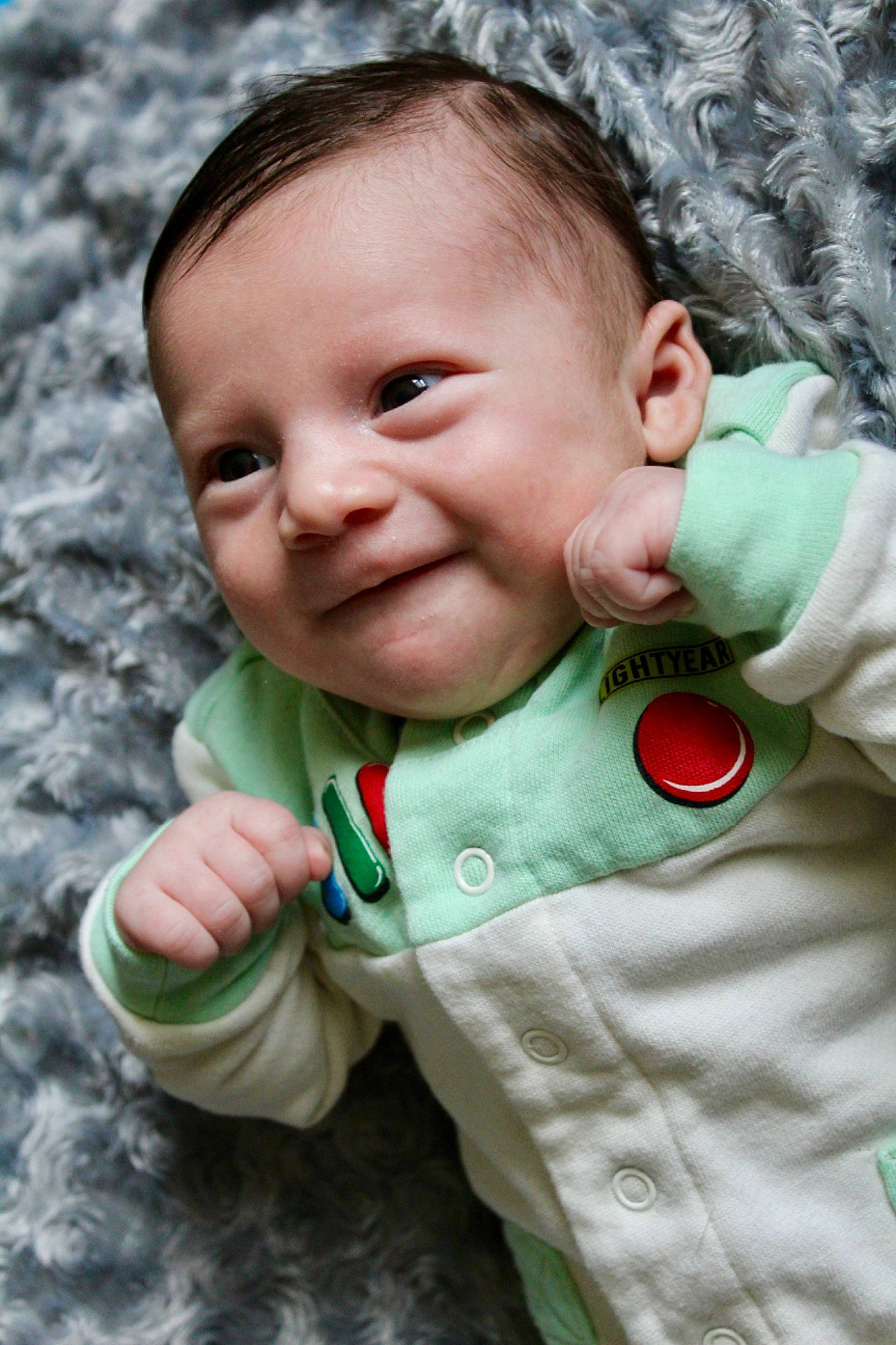 Briar is registered to the contest to win money with this photo: baby, baby_toddler_clothing, cheek, child, facial_expression, fun, gesture, grass, happy, leaf, linens, lip, nose, people_in_nature, person, product, skin, sleeve, smile, toddler