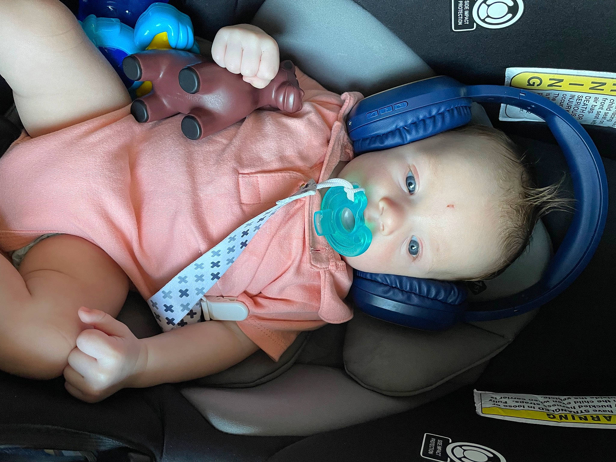 Graysen is registered to the contest to win money with this photo: abdomen, baby, baby_products, baby_toddler_clothing, blue, cheek, chest, child, comfort, eye, eyelash, hat, human_body, mouth, nail, person, service, skin, thigh, thumb