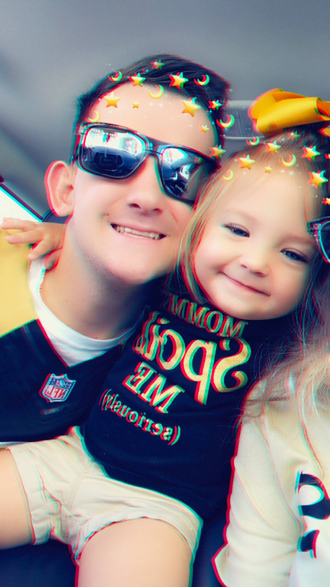 Jordyn is registered to the contest to win money with this photo: child, cool, eyewear, friendship, fun, glasses, happy, headwear, joy, leisure, person, selfie, smile, sunglasses, vision_care