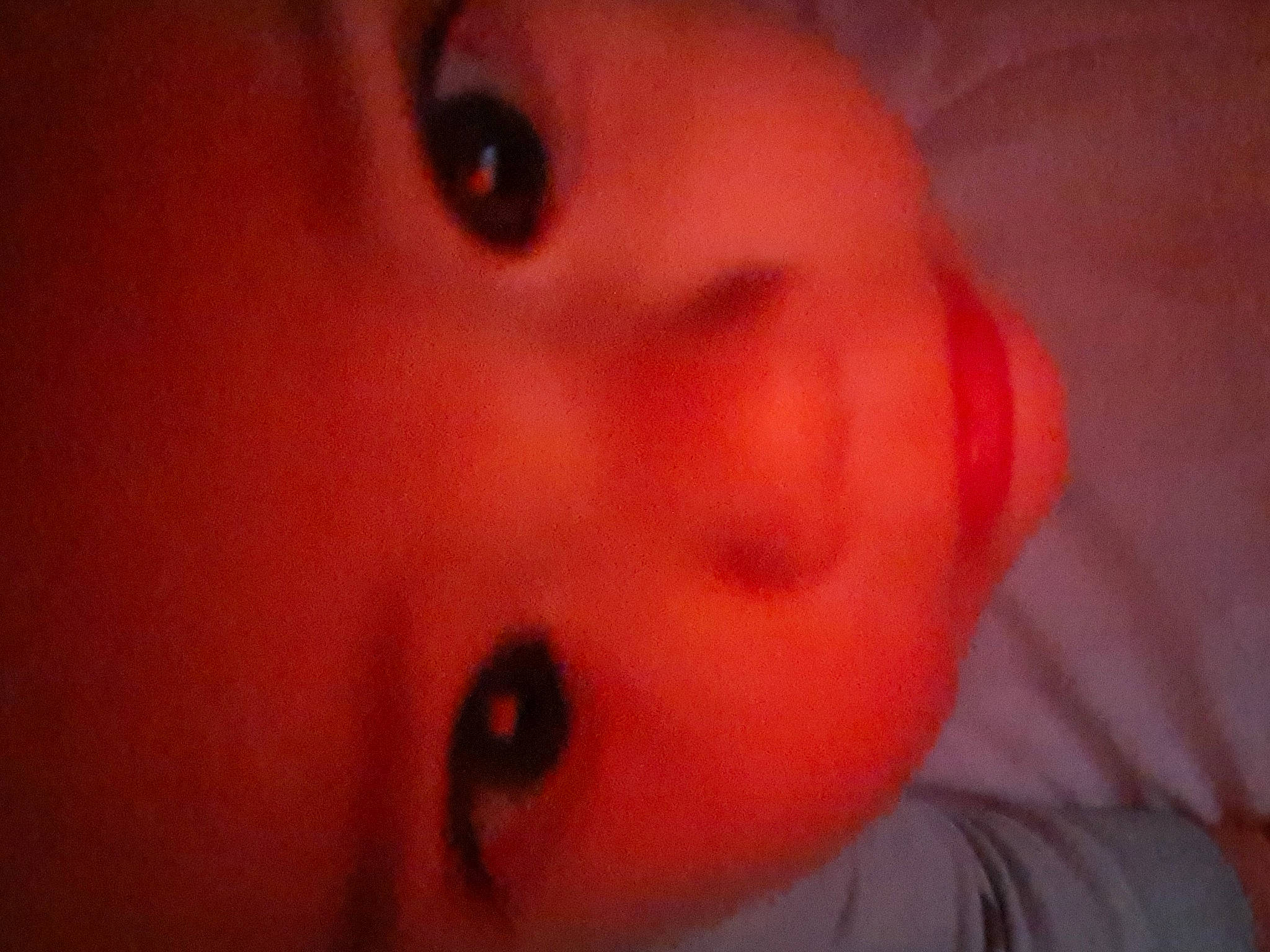 Michael is registered to the contest to win money with this photo: baby, cheek, child, darkness, ear, eyelash, facial_expression, finger, flash_photography, forehead, fun, human_body, iris, jaw, lip, mouth, neck, nose, person, skin