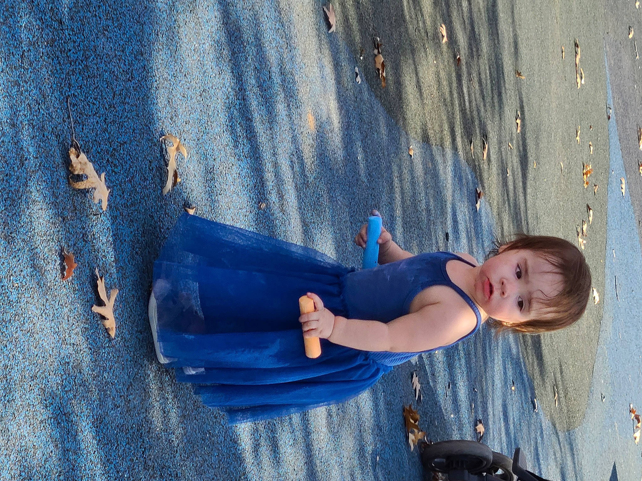 Valerie is registered to the contest to win money with this photo: azure, blue, child, denim, elbow, electric_blue, flash_photography, fun, gesture, hand, happy, human_leg, leisure, people_in_nature, person, sorrow, textile, toddler, tree, waist