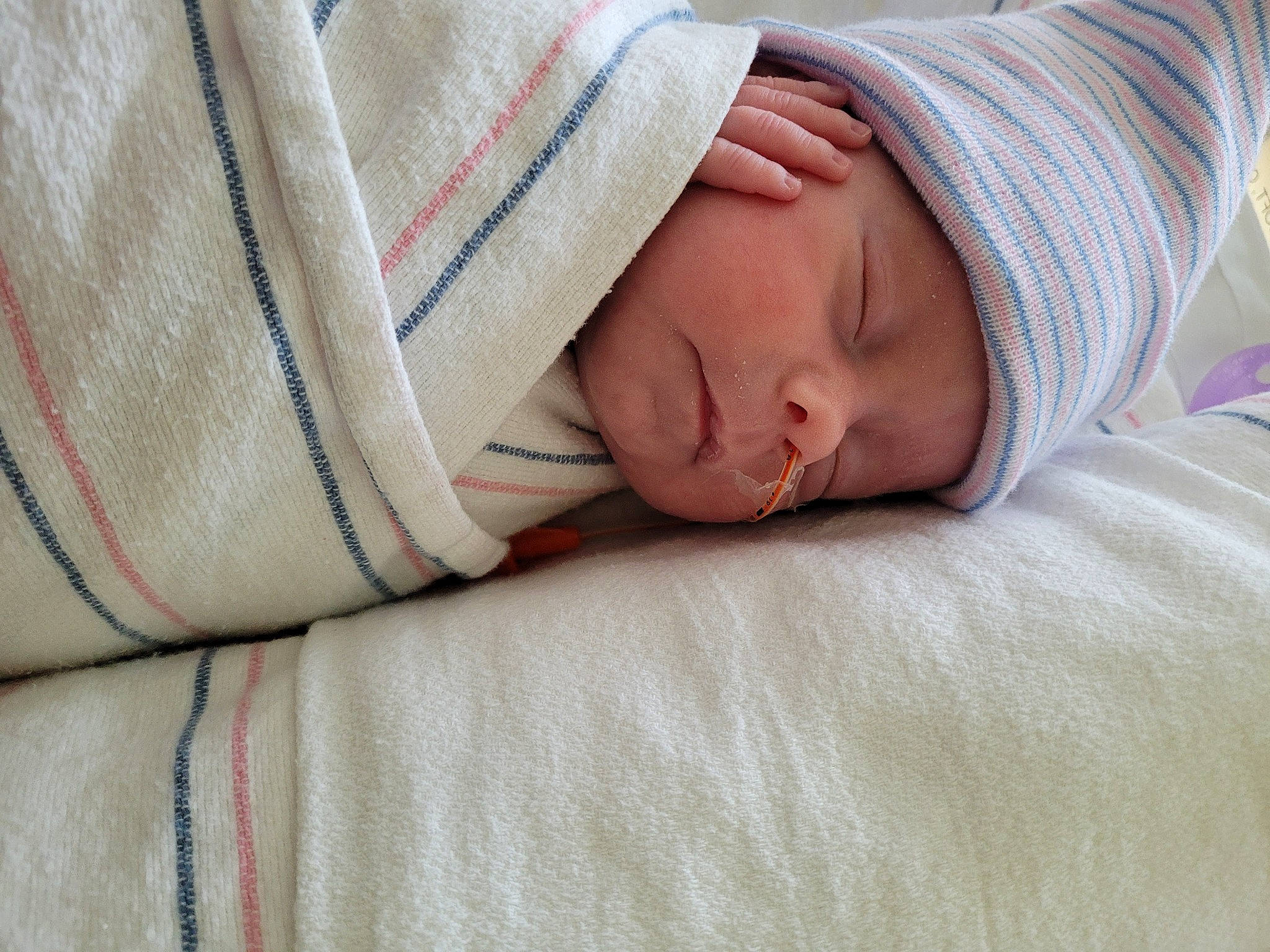 Ariel joined the competition — help win amazing prizes! baby, baby_sleeping, bedding, bedtime, blanket, child, comfort, headwear, linens, nap, person, room, skin, sleep, sleeve, toddler