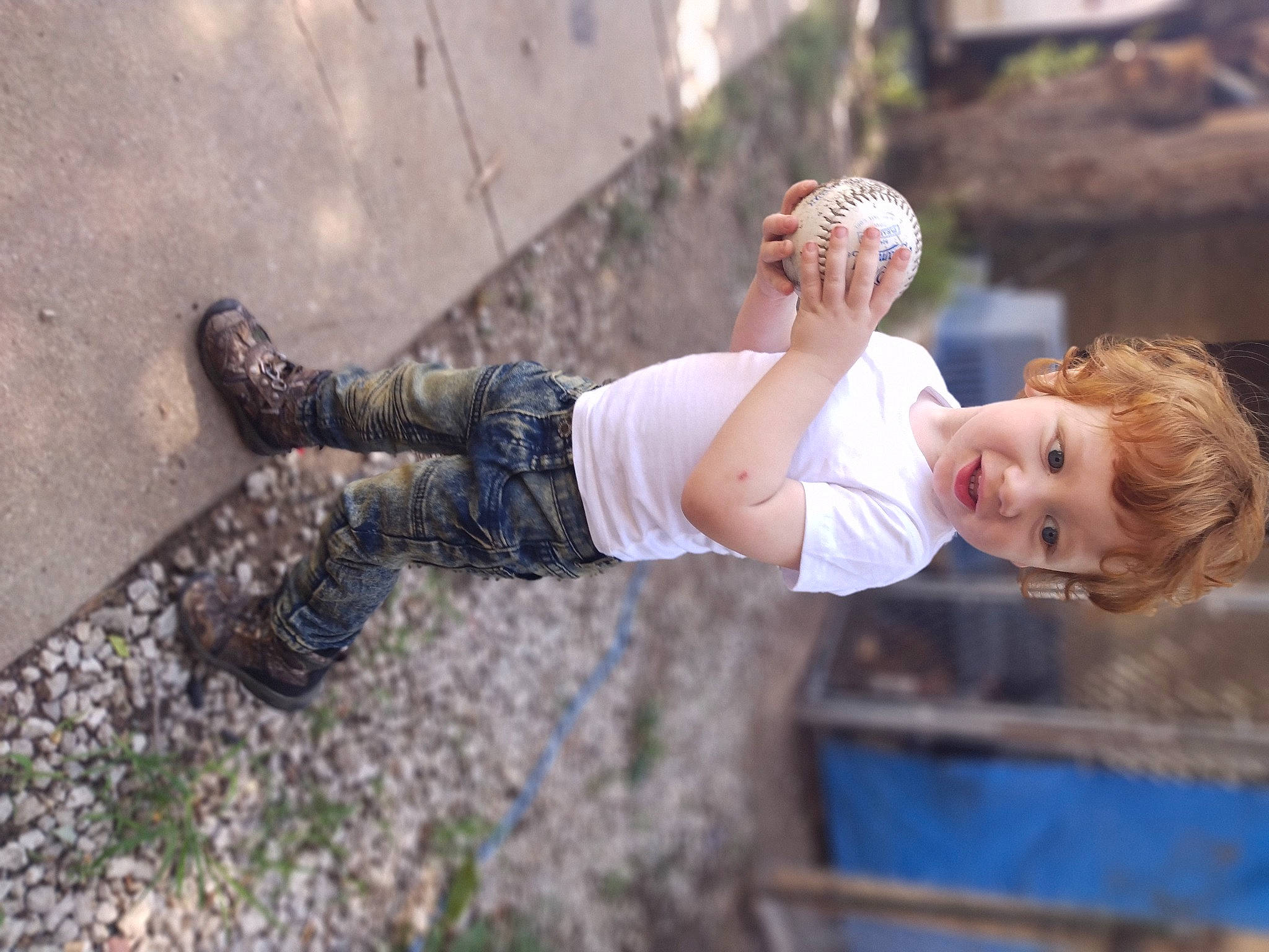 Jackson joined the competition — help win amazing prizes! child, elbow, flash_photography, fun, grass, happy, head, human_leg, leisure, people_in_nature, person, portrait_photography, recreation, sitting, smile, soil, street_fashion, thigh, toddler, tree