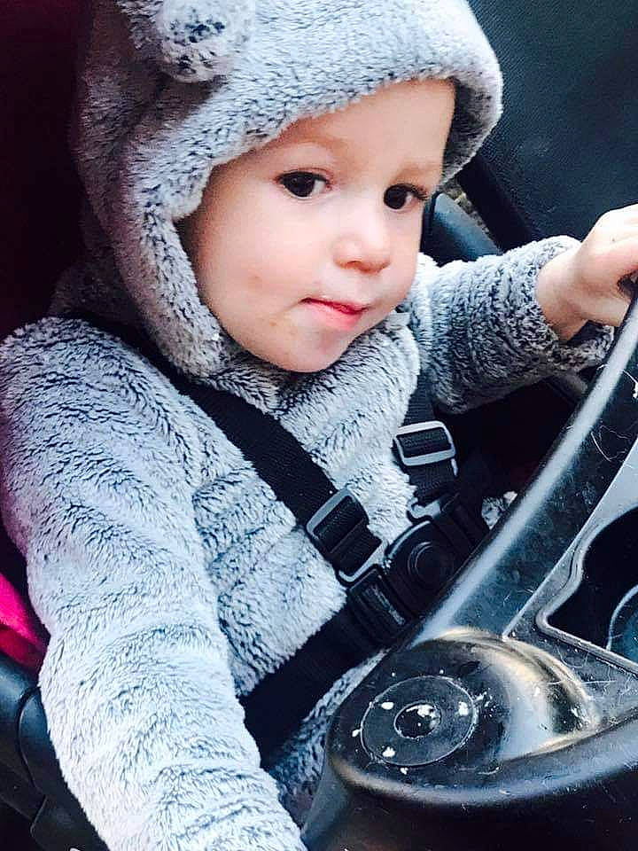 Darius is registered to the contest to win money with this photo: baby, baby_carriage, baby_products, beanie, bonnet, cheek, child, child_model, cool, crochet, headgear, knit_cap, knitting, outerwear, person, product, skin, snow, toddler, winter