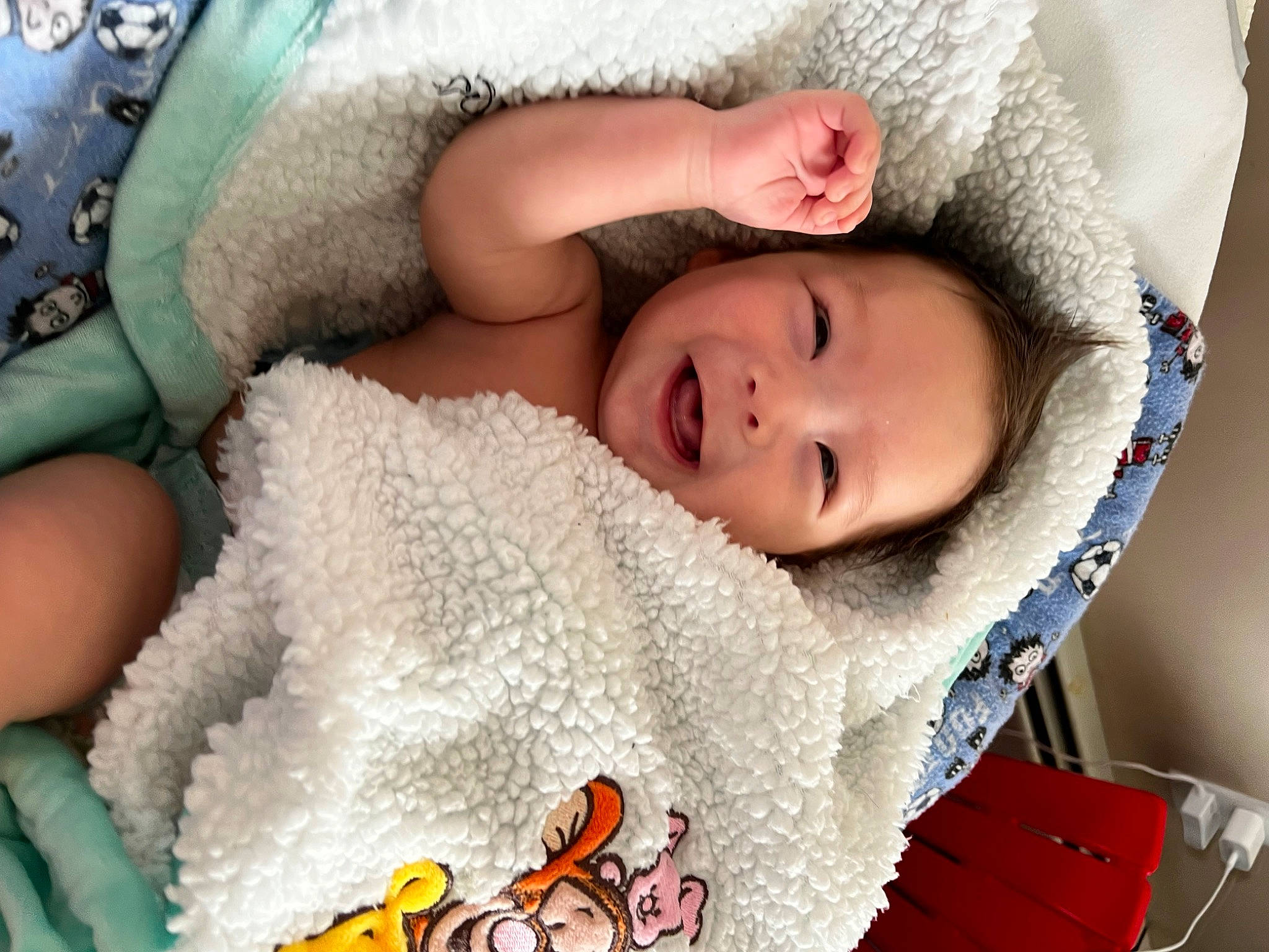 Arlo is registered to the contest to win money with this photo: baby, baby_products, baby_sleeping, baby_toddler_clothing, cheek, child, comfort, eye, eyebrow, eyelash, headgear, iris, linens, lip, mouth, nose, person, skin, textile, toddler