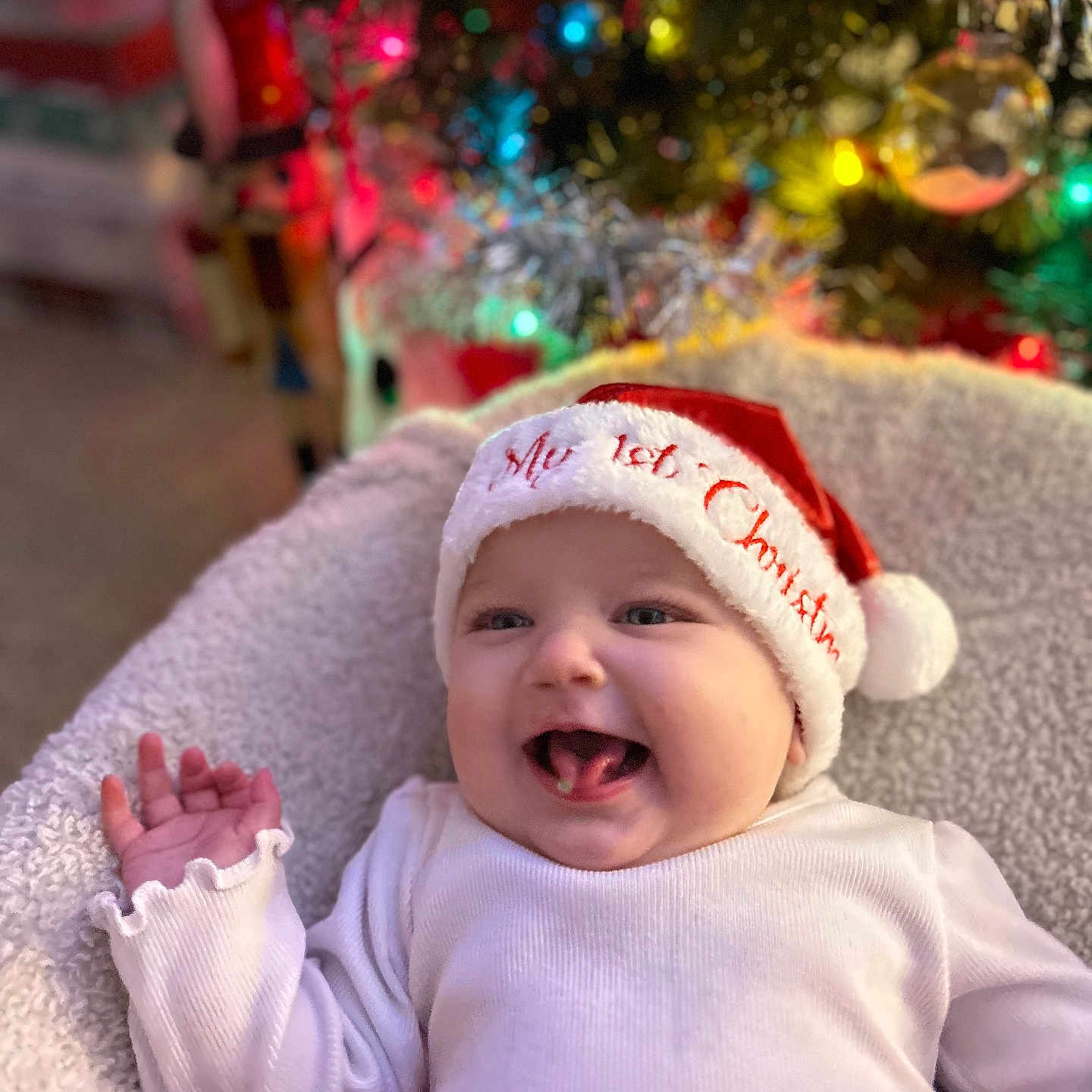 Letty is registered to the contest to win money with this photo: accessories, baby, babylaughing, cap, clothing, face, festival, glove, happy, hat, head, laughing, lighting, person, photography, portrait, smile