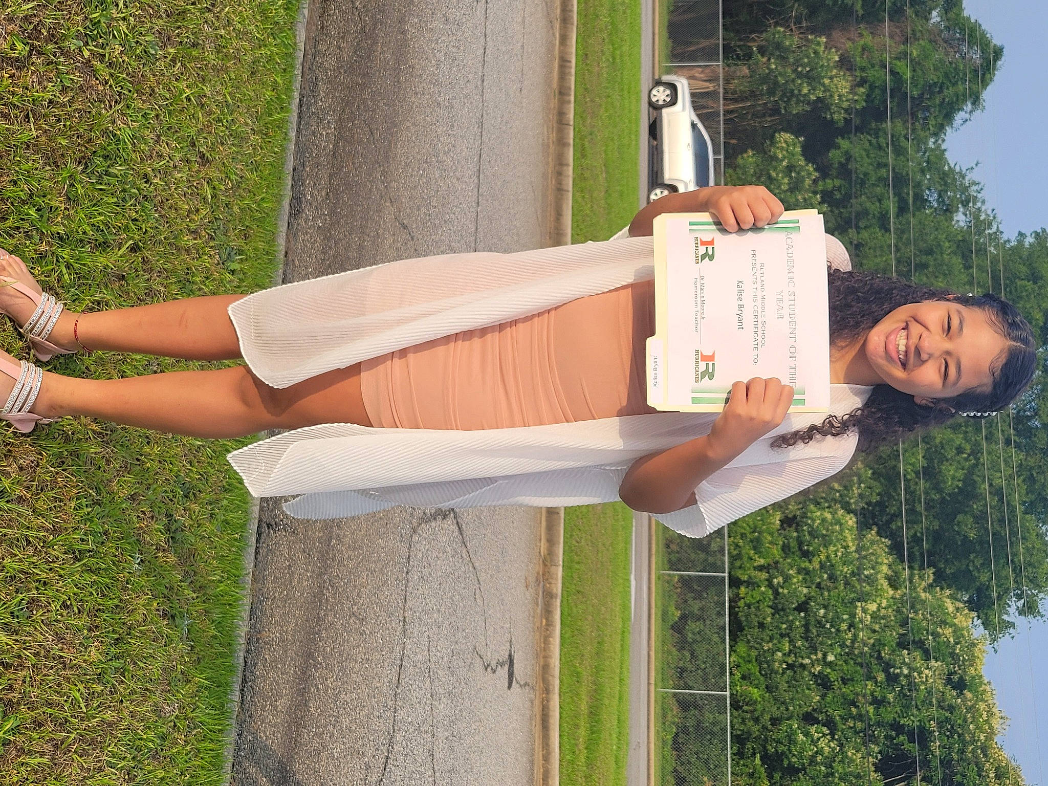 Kalise joined the competition — help win amazing prizes! fun, grass, happy, human_leg, joy, leisure, people_in_nature, person, plant, sandal, sky, smile, tree, waist