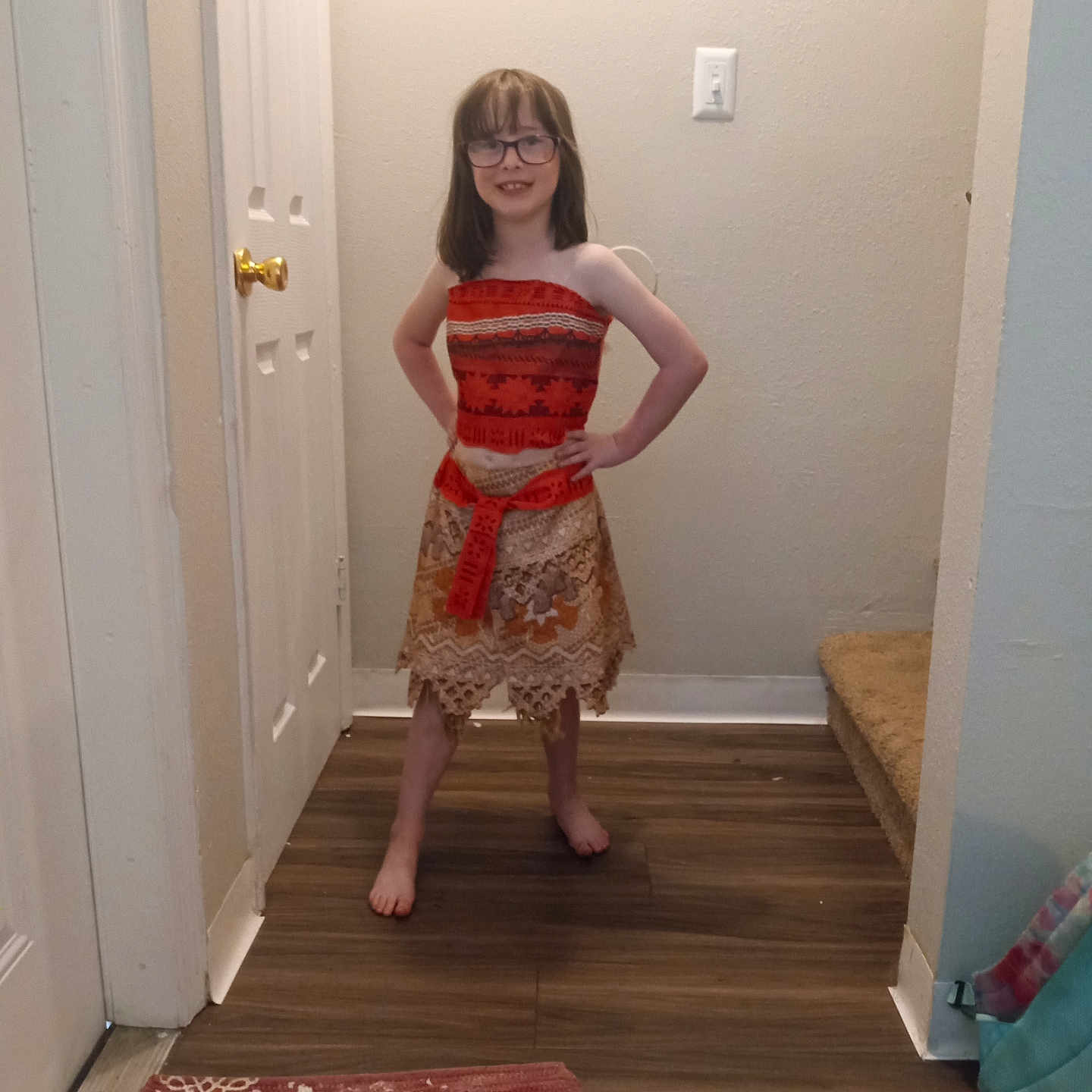 Aubree joined the competition — help win amazing prizes! accessories, child, clothing, door, dress, eveningdress, face, female, formalwear, girl, glasses, hardwood, head, homedecor, person, photography, portrait, rug, skirt, wood