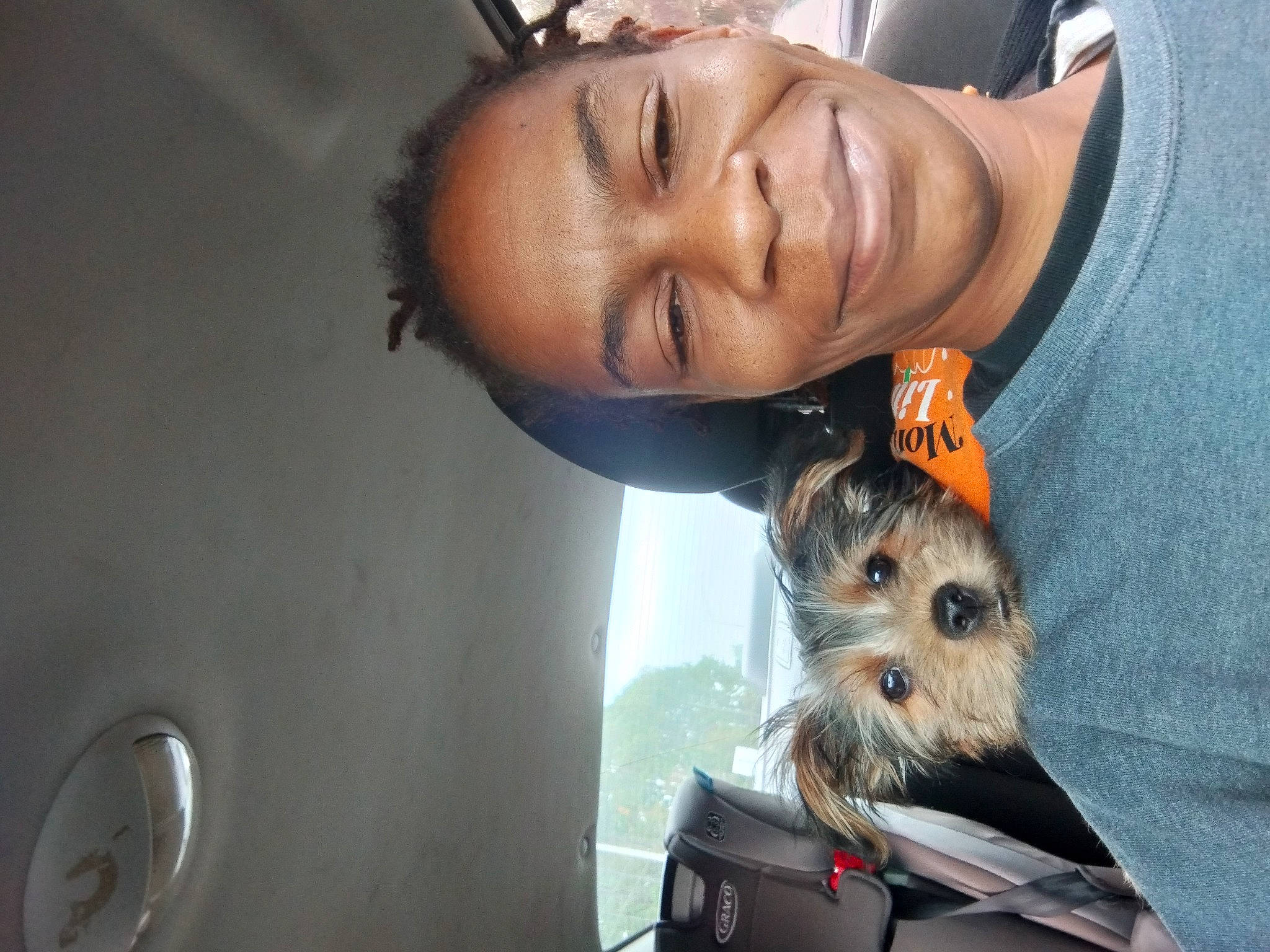 Billy joined the competition — help win amazing prizes! carnivore, collar, comfort, companion_dog, dog, dog_breed, dog_clothes, dog_supply, ear, eyewear, fawn, hat, selfie, skin, small_terrier, snout, sporting_group, terrier, toy_dog, working_animal