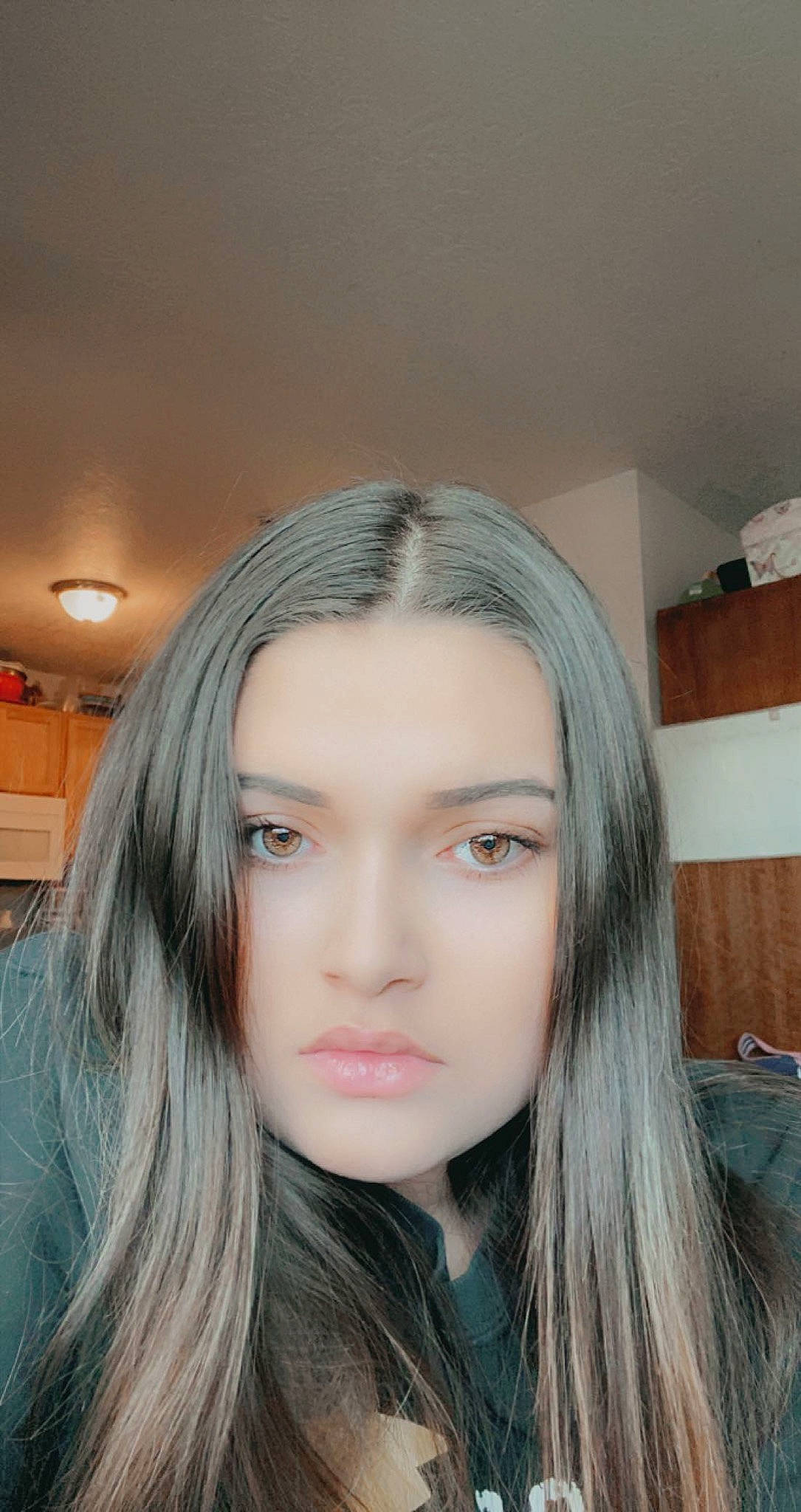 Athena is registered to the contest to win money with this photo: black_hair, cheek, chin, eyebrow, eyelash, flash_photography, forehead, happy, iris, jaw, layered_hair, lip, long_hair, makeover, mouth, neck, nose, person, skin, step_cutting